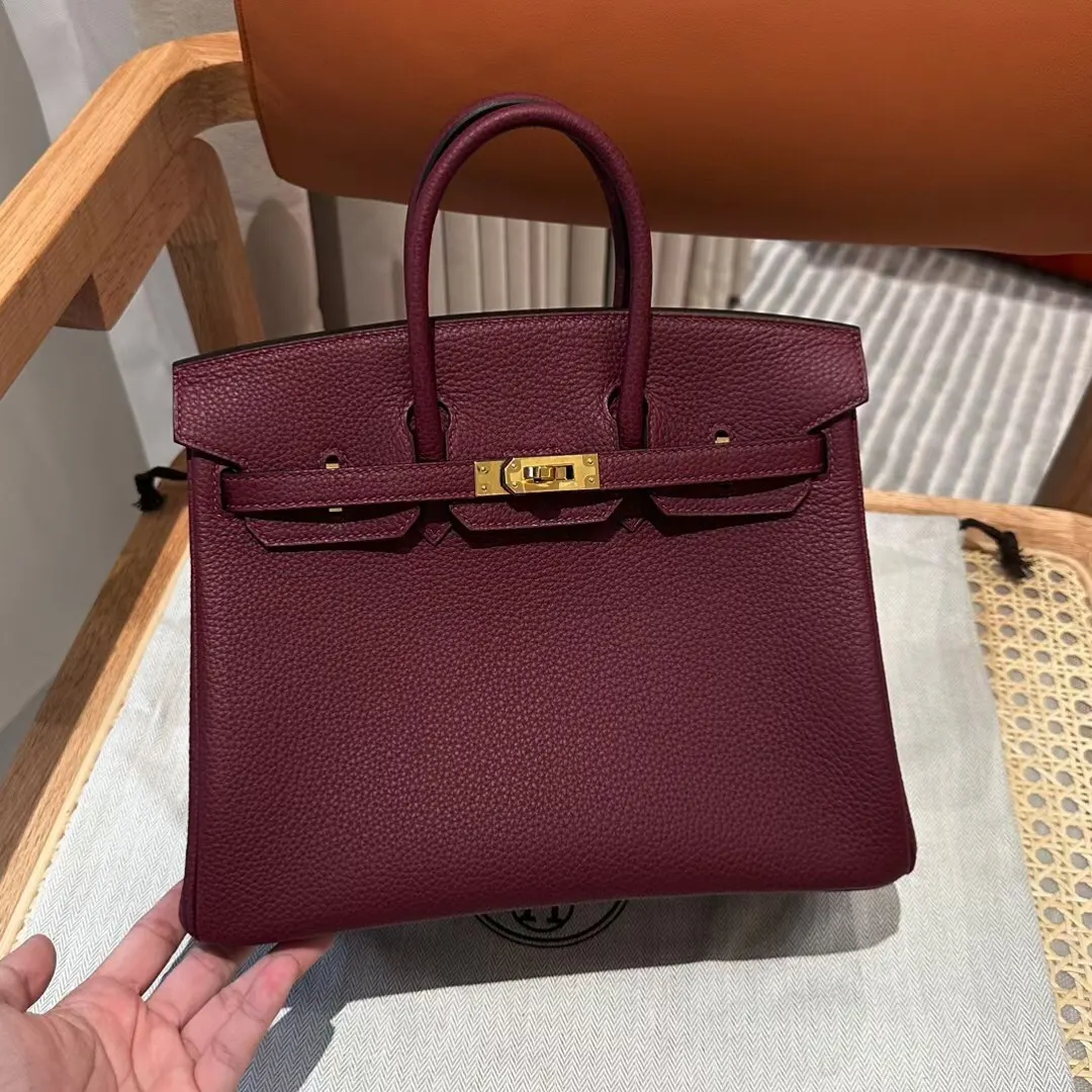Hermès Birkin 红色 Togo 手提包