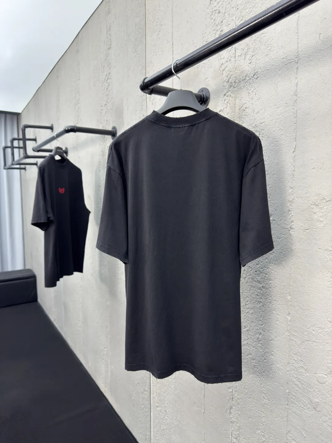 Balenciaga 黑色 Logo 短袖T恤