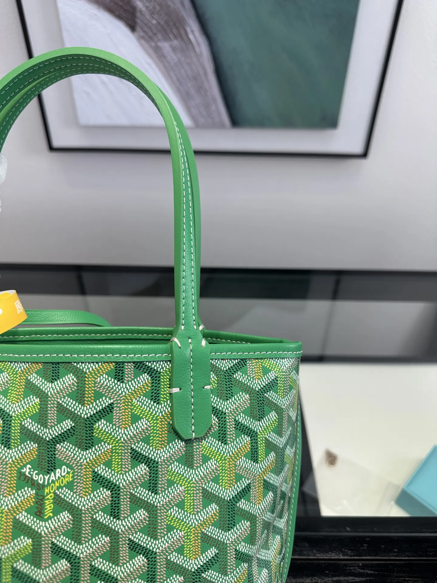 Goyard Tote Bag Leather