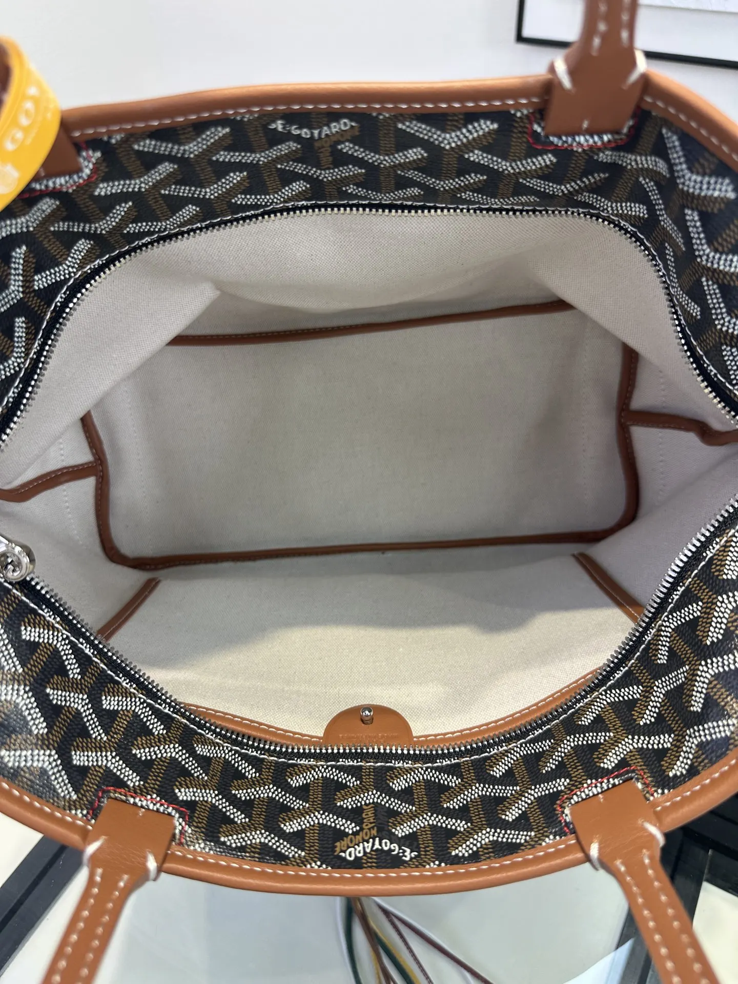 Goyard Brown Tote Bag