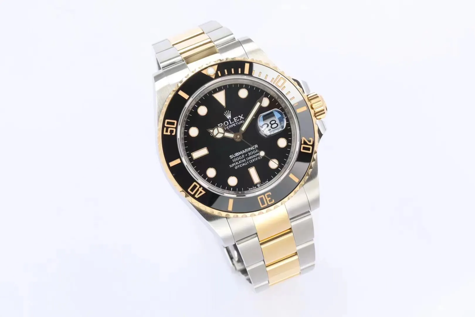 Rolex 藍色 金色 ⃣ 与 一致厚度 表径 手錶 經典腕表款