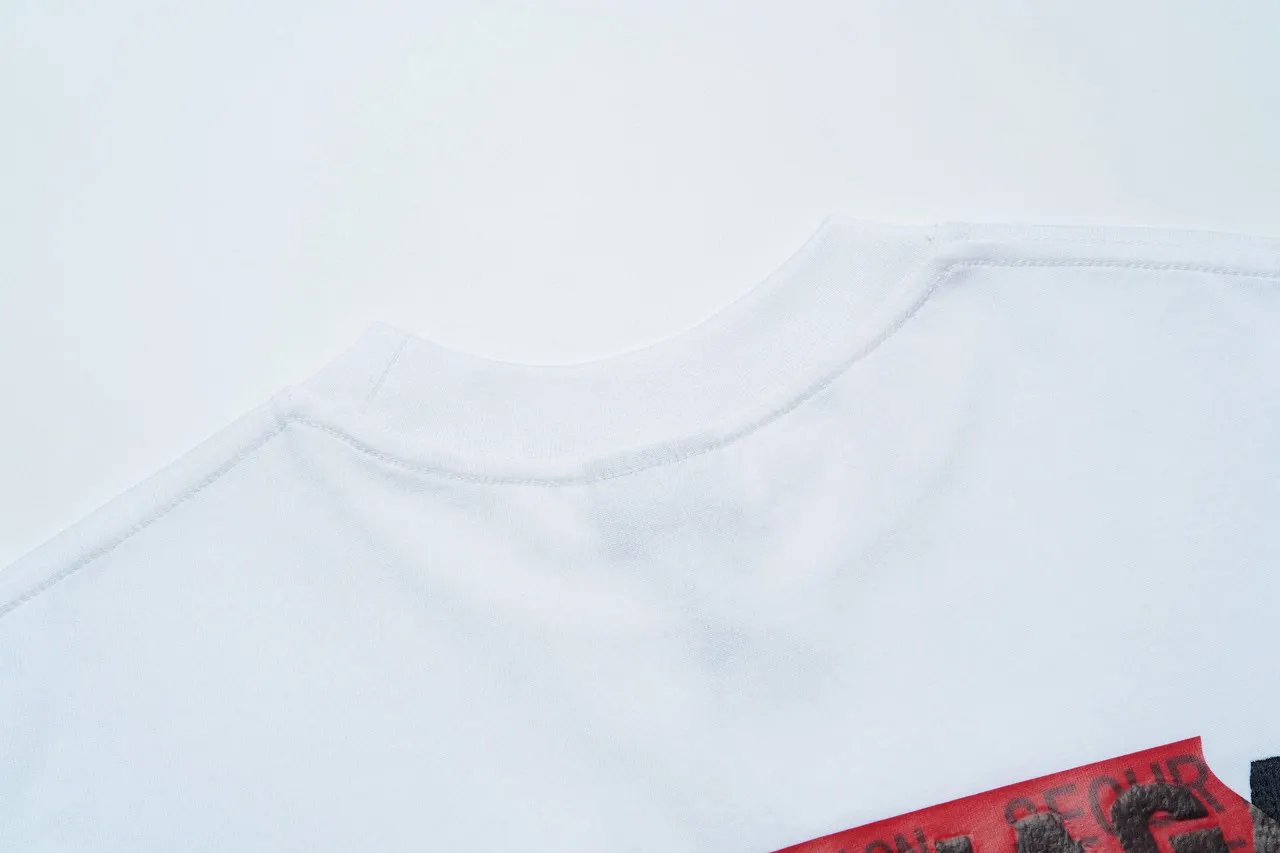 Balenciaga 白色 刺绣 短袖T恤