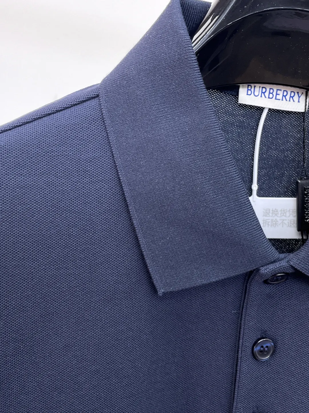 Burberry 刺繡 純棉 Polo衫 休閒百搭款(數字8) Burberry 刺繡 純棉 Polo衫 休閒百搭款(數字8)