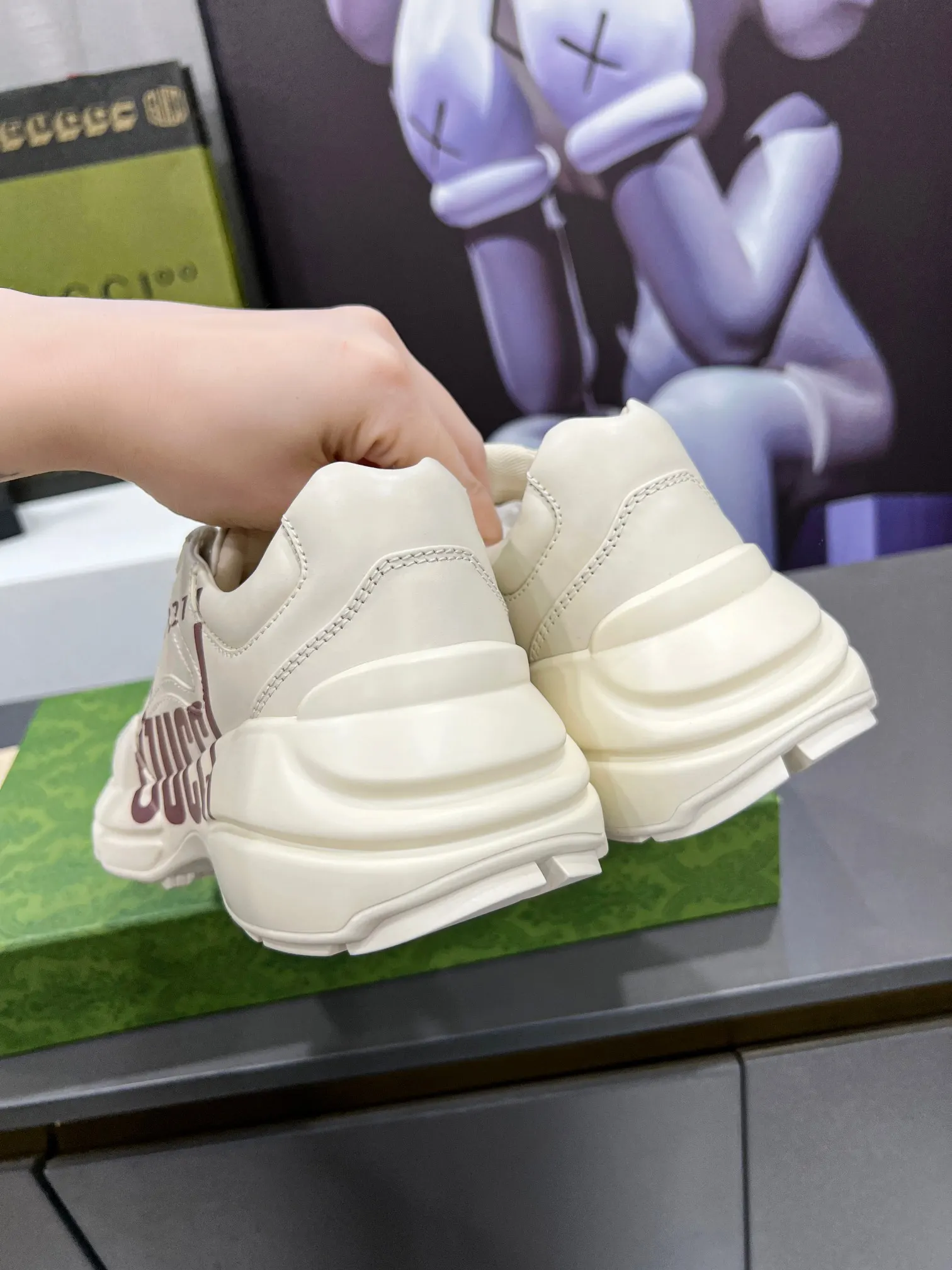 Gucci Logo休闲运动鞋 百搭款
