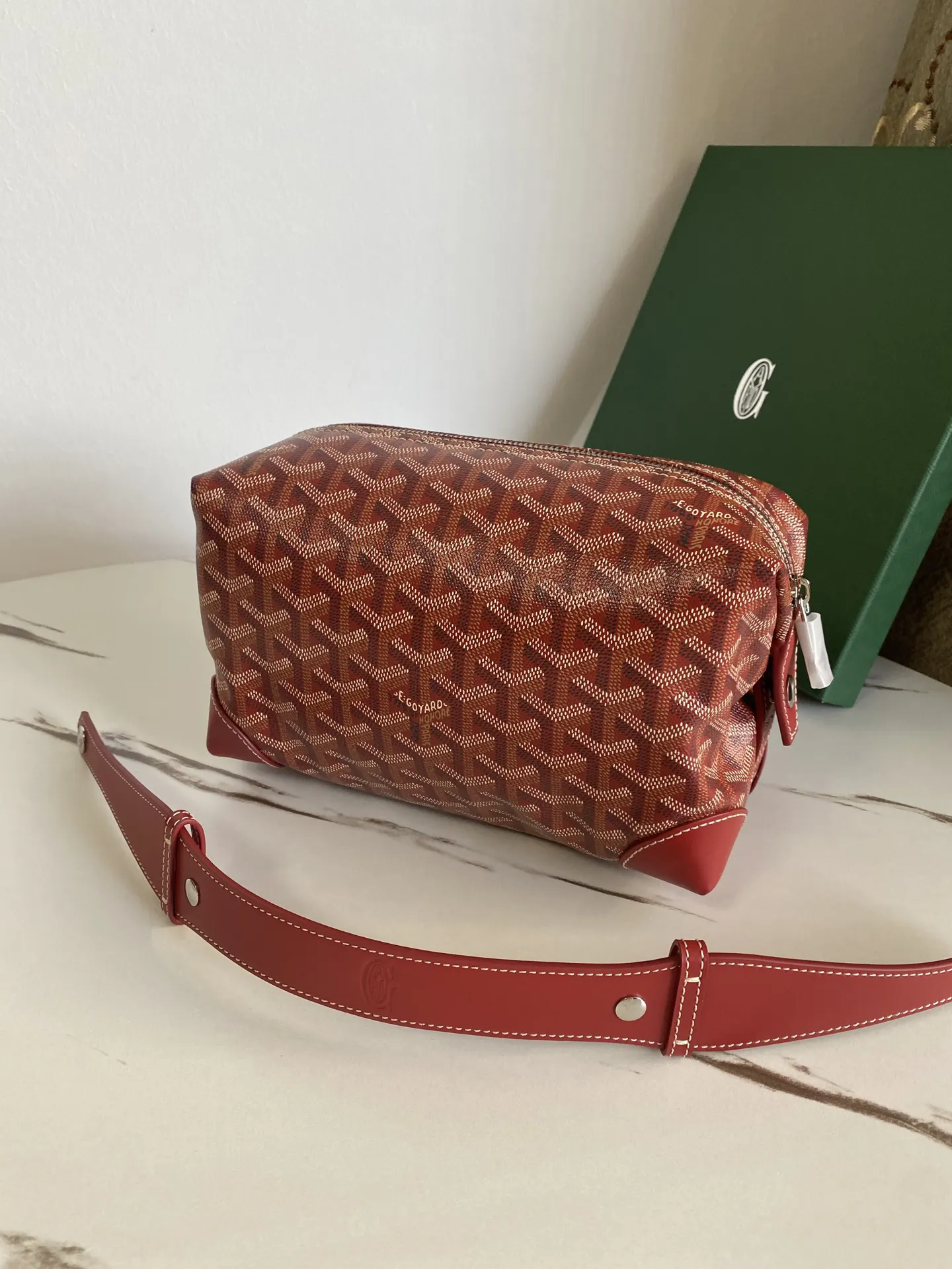 Cosmetic Pouch Leather