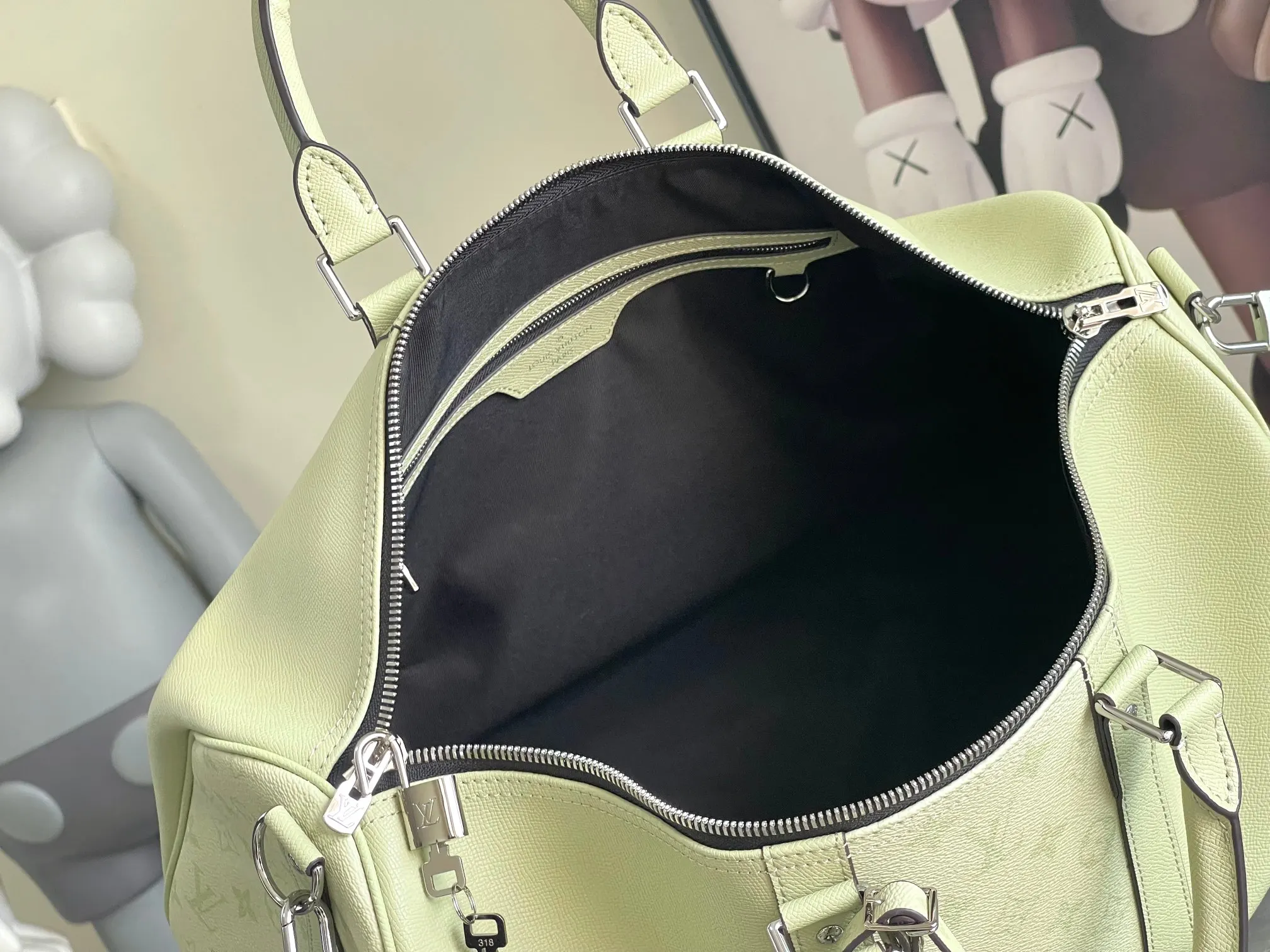 LV Keepall 牛皮 旅行袋 大容量旅行款