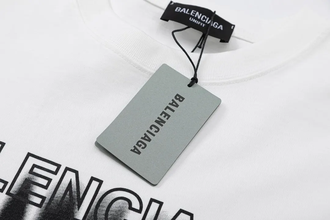 Balenciaga Black Short Sleeve T-Shirt Loose