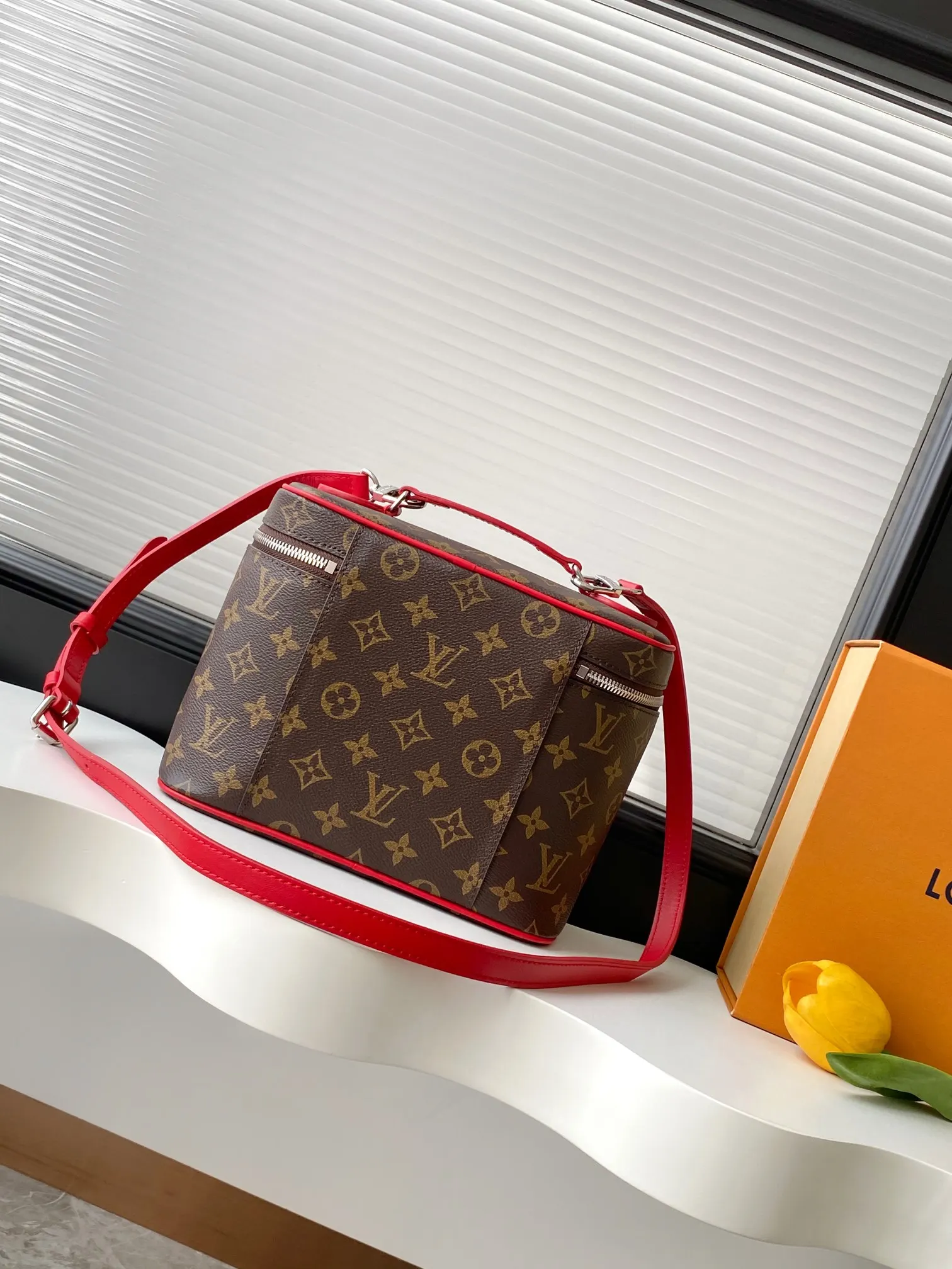 Cosmetic Pouch Leather