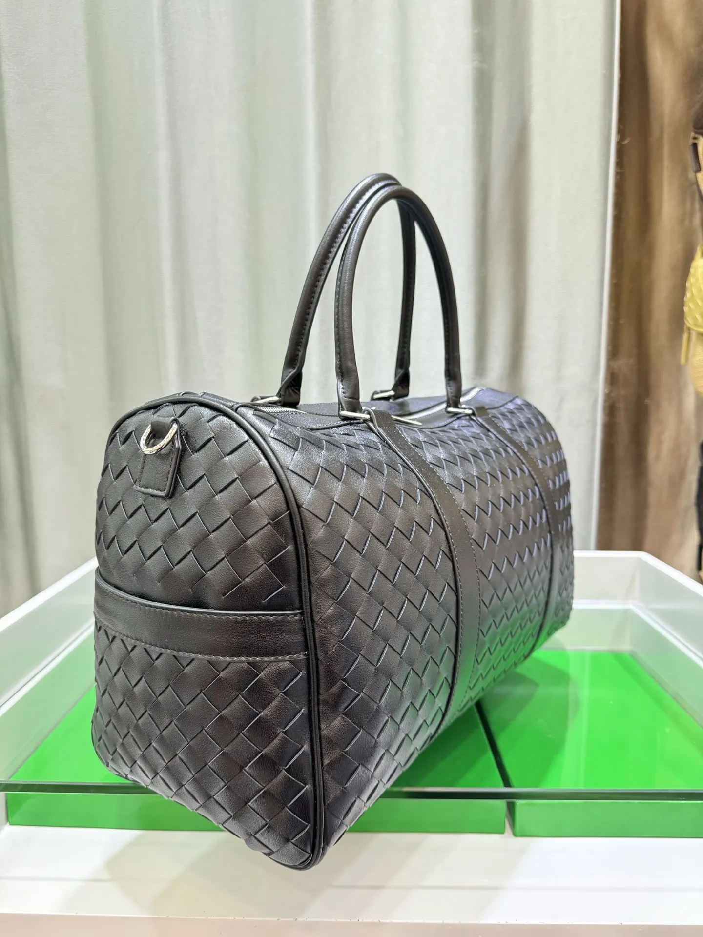 Bottega Veneta 牛皮 旅行包 大容量旅行款
