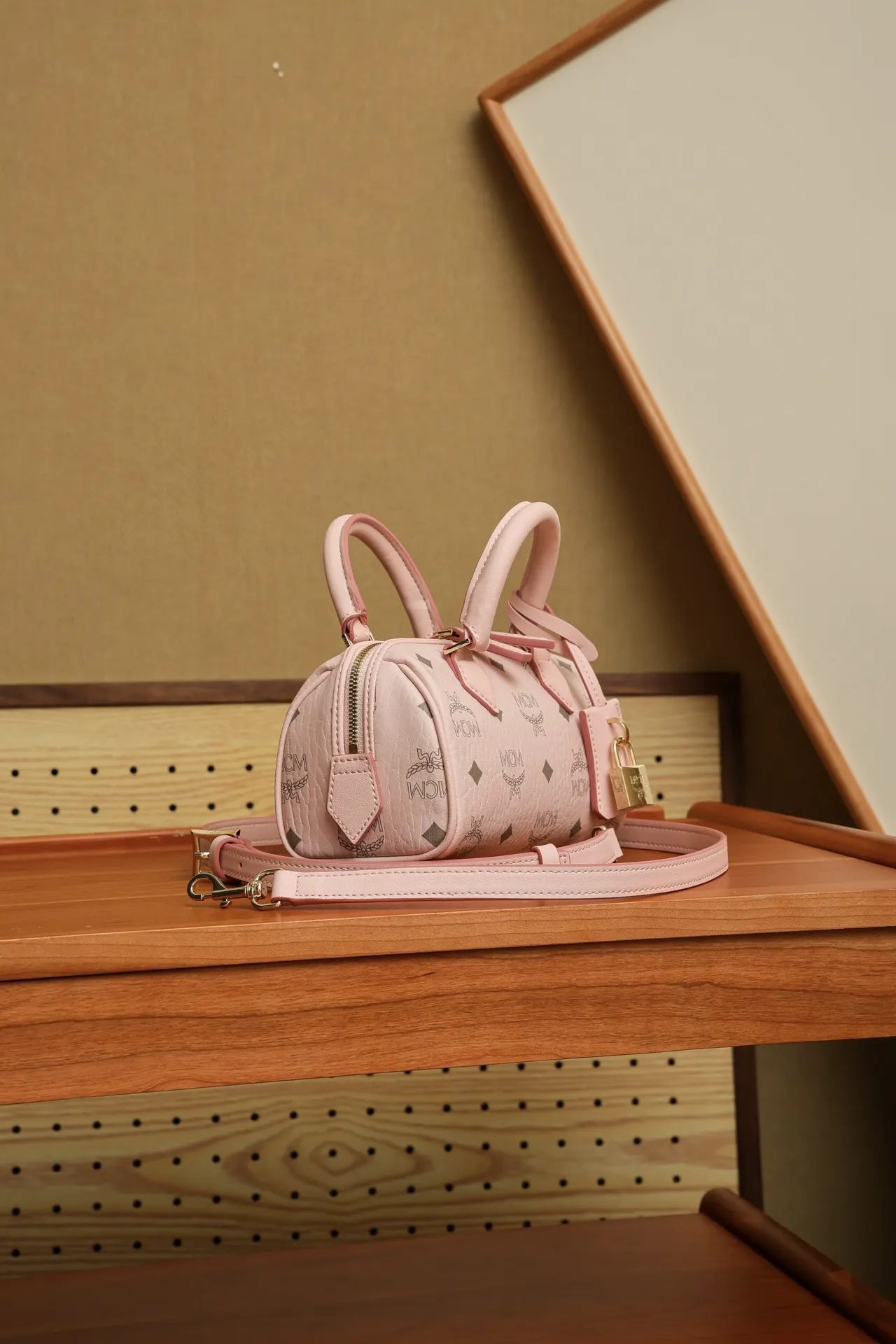 Pink Monogram Fashion Item Travel