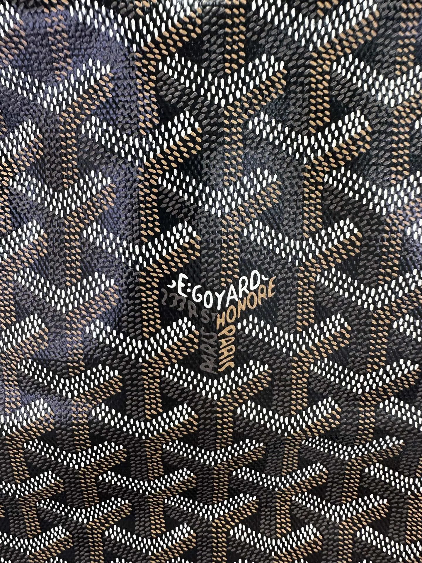 Goyard Black Tote Bag Image 9 Goyard Black Tote Bag Image 9