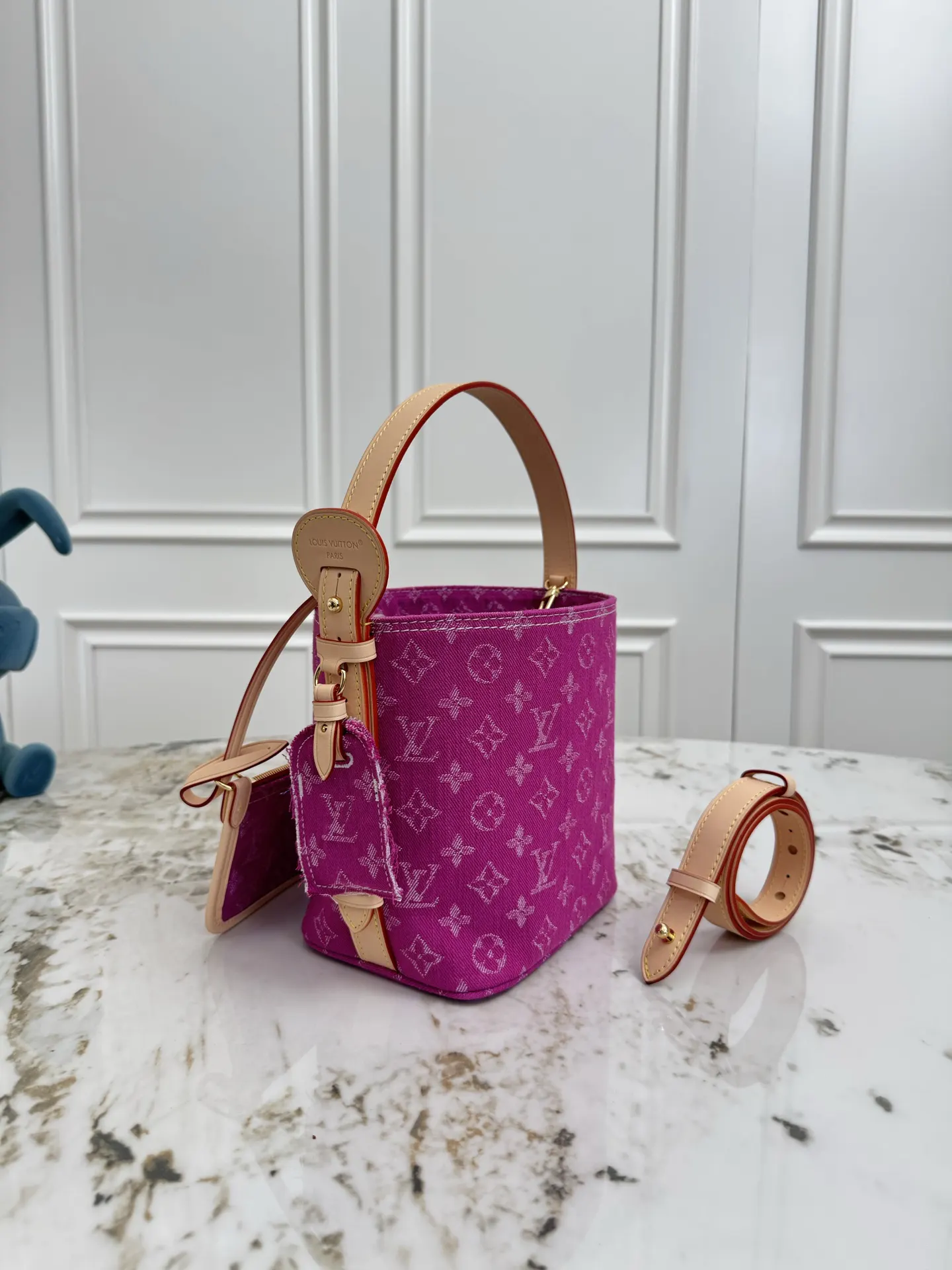Louis Vuitton M27626 红色 皮革 手提包