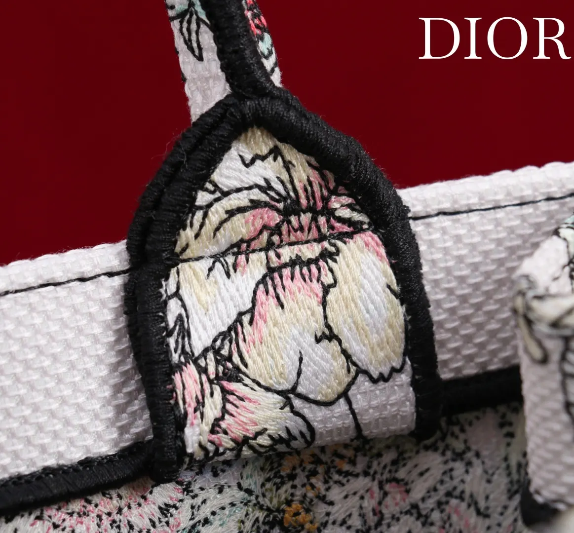 Dior 拼色 托特包 大容量托特款