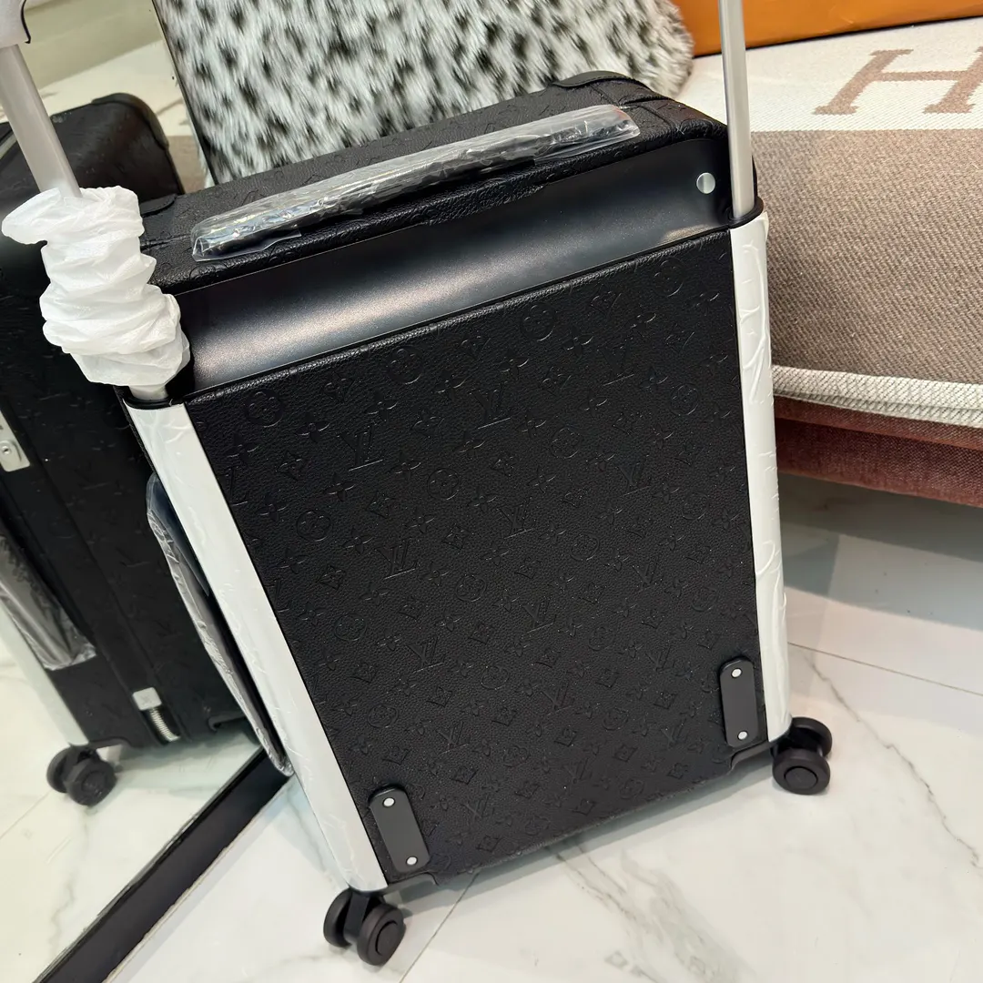 LV 黑色 帆布 ｜ 版 TM 登机行李箱 旅行拉杆款 轻便出行款