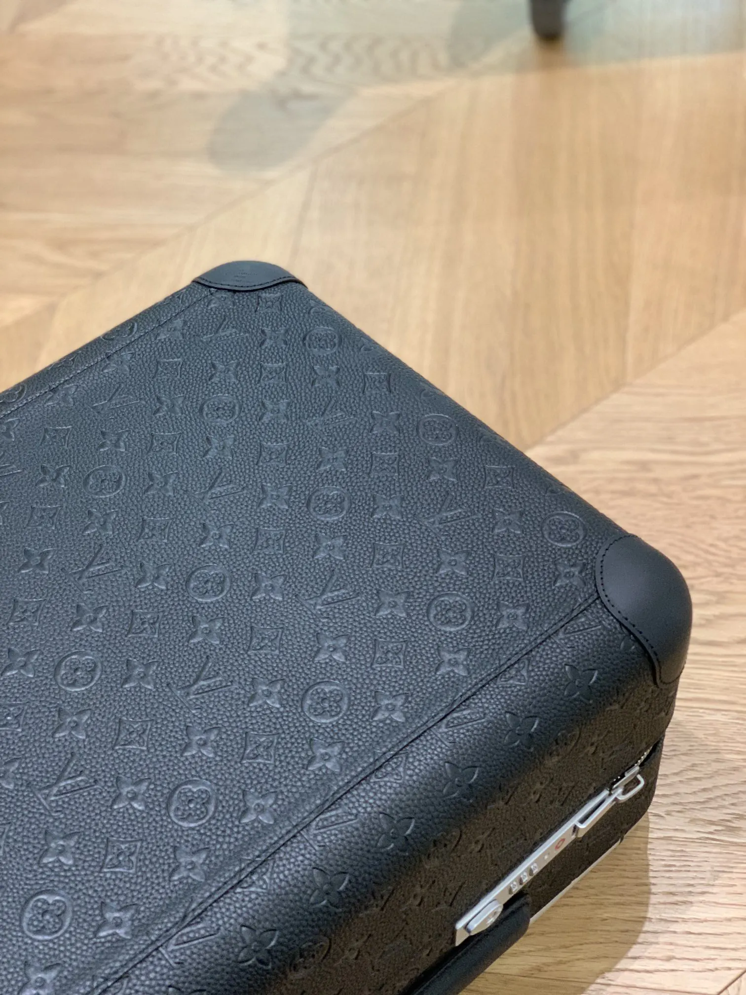 Gray Silver Suitcase Travel Lightweight