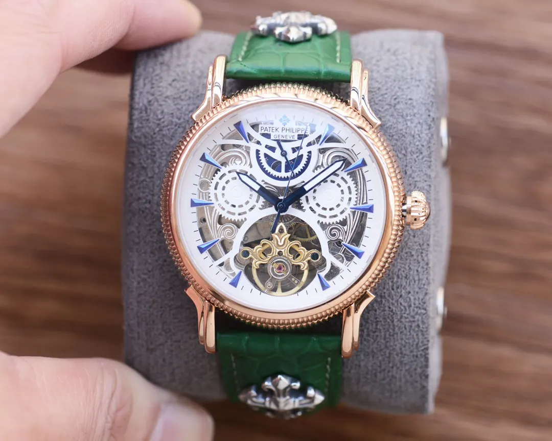 Patek Philippe 牛皮 手錶 經典腕表款
