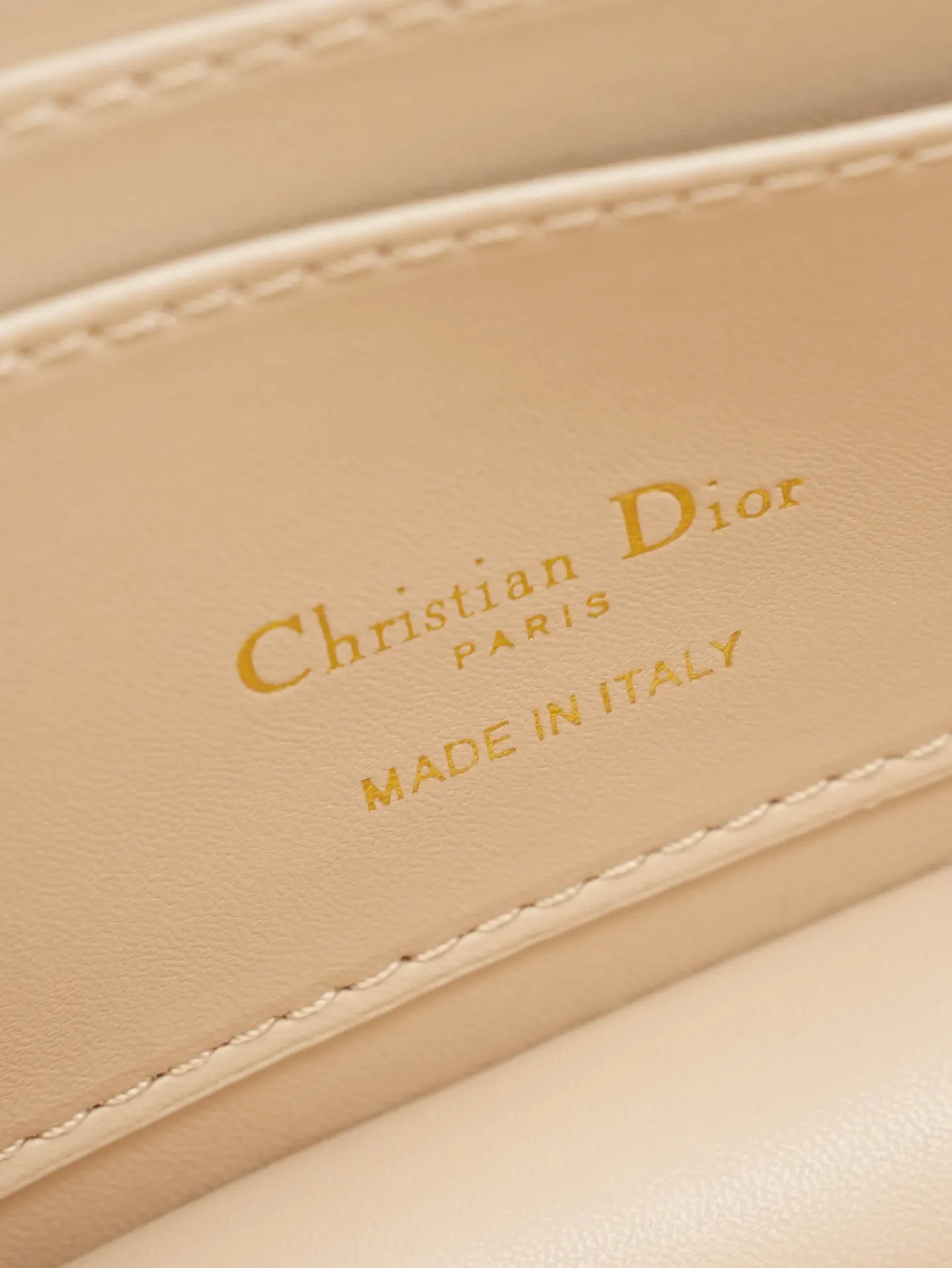 Dior Beige Chain Bag