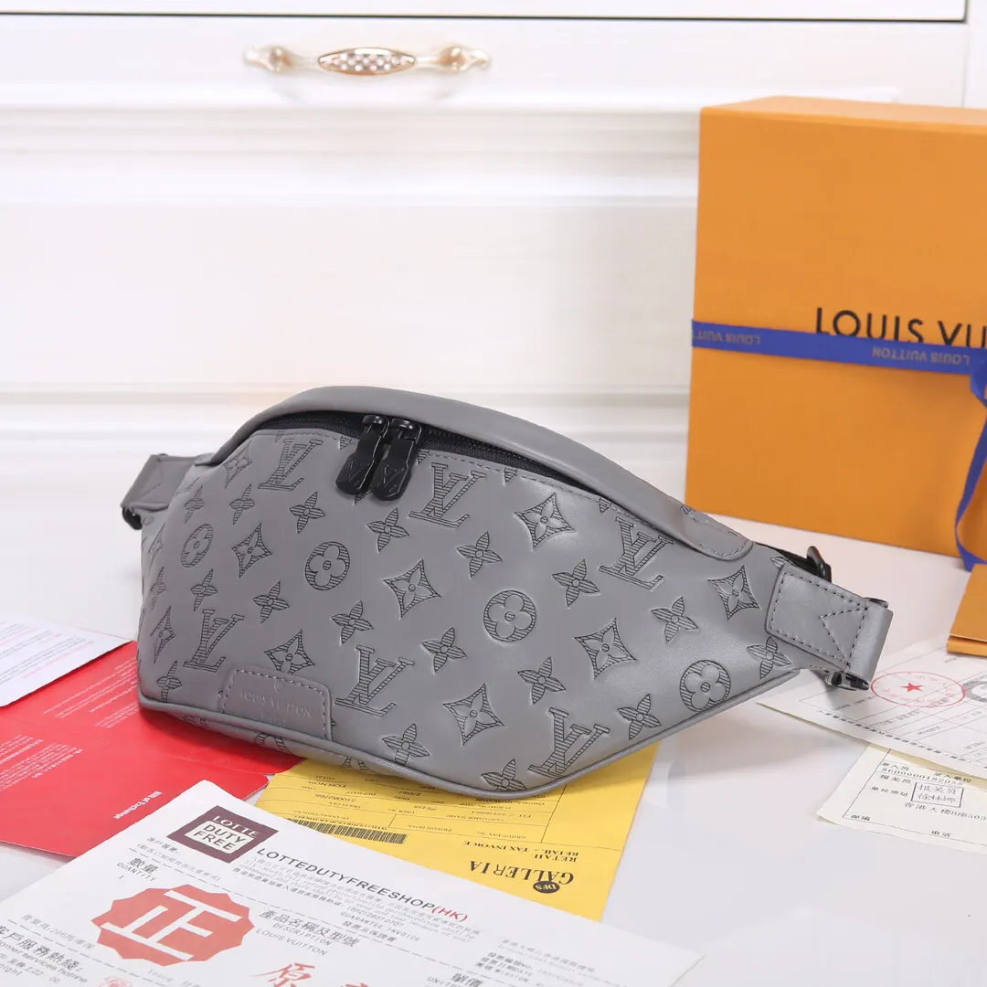 Louis Vuitton Blue Shoulder Bag Leather