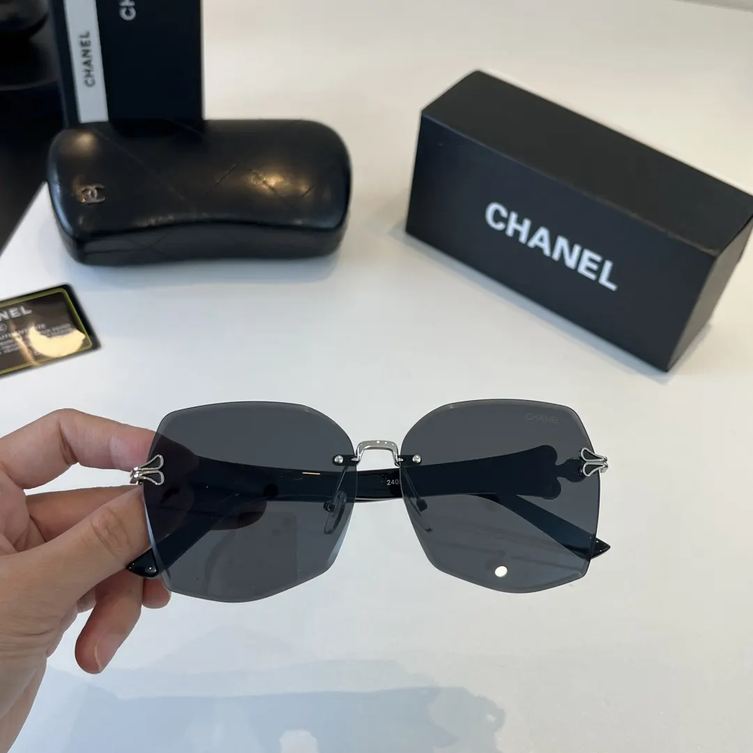Chanel 遮阳 墨镜 時尚防晒 太陽鏡