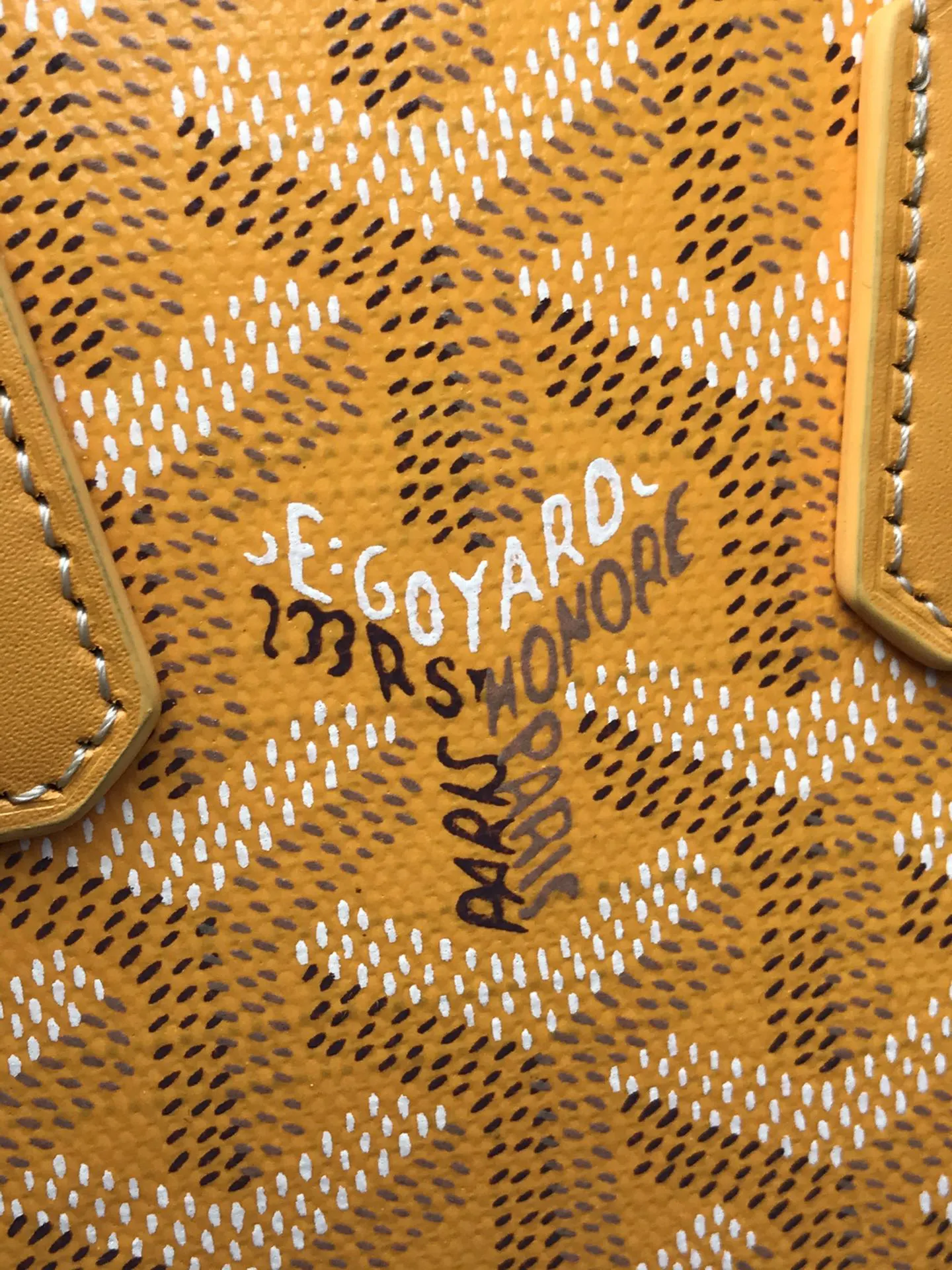 Yellow Shoulder Bag
