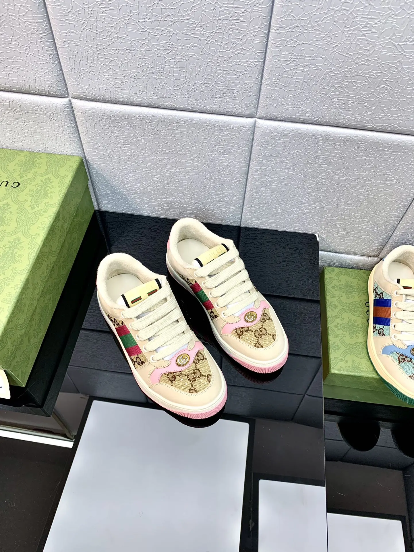 Gucci Logo休閒運動鞋