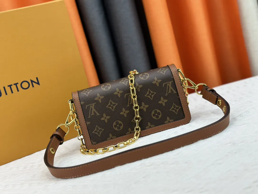 LV 帆布 鏈條包 精致鏈條款