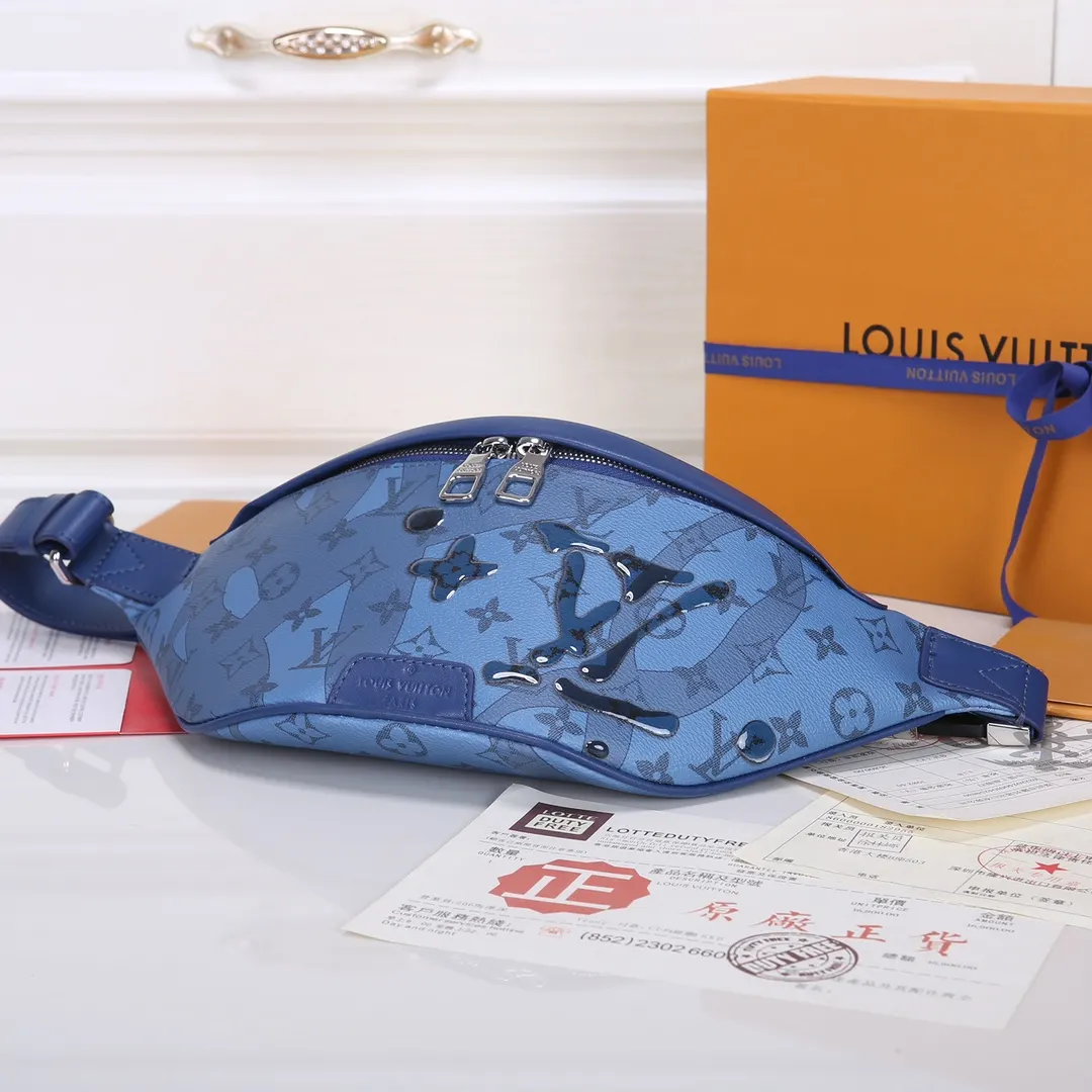Blue Belt Bag Casual