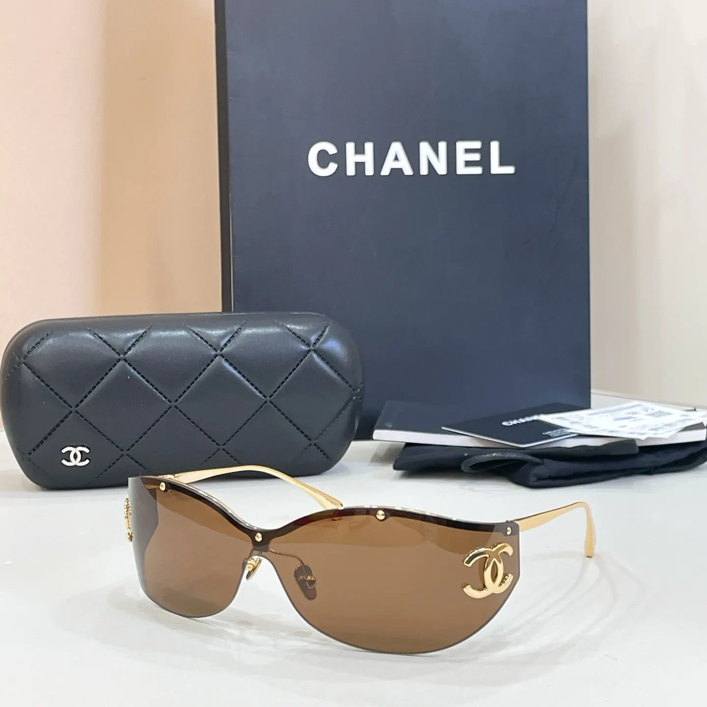 Chanel 墨镜 時尚防晒 太陽鏡