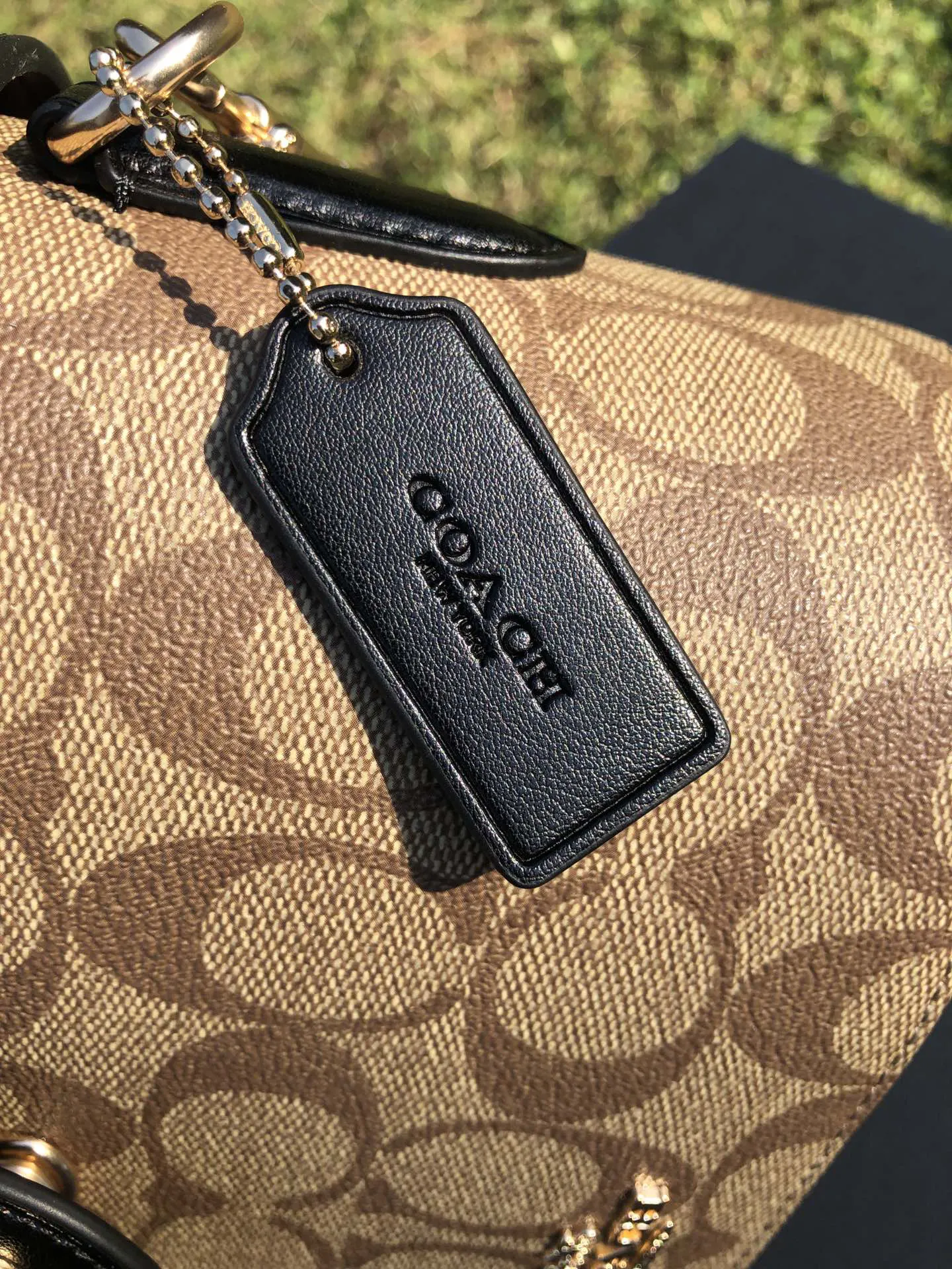 Monogram Cosmetic Pouch Premium Leather