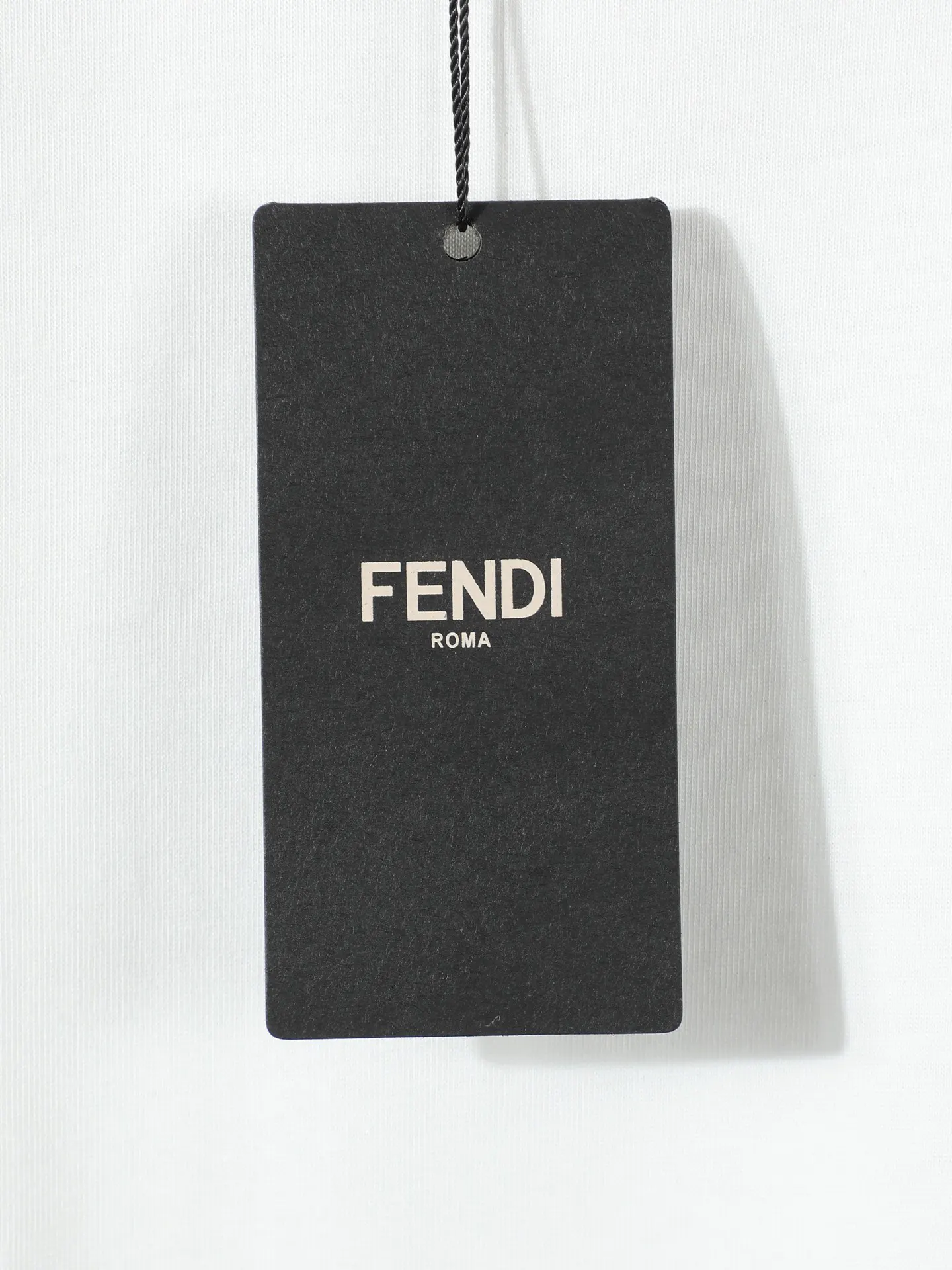 Fendi 2026春夏 Logo 刺绣 短袖T恤 日常百搭款 款3