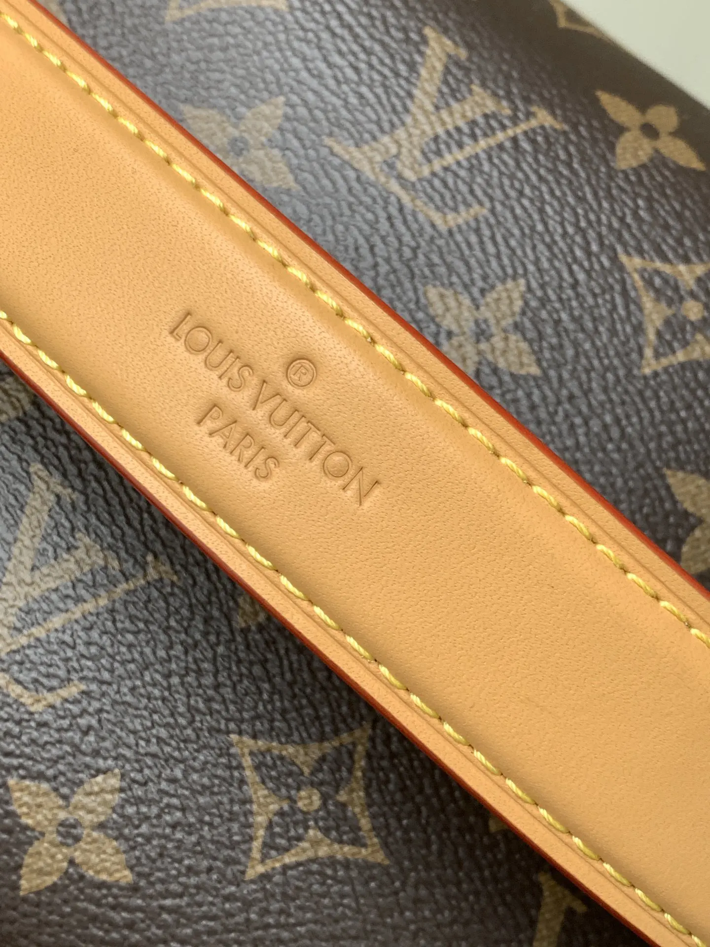LV 牛皮 谷爱凌 co Side Trun 旅行袋 大容量旅行款