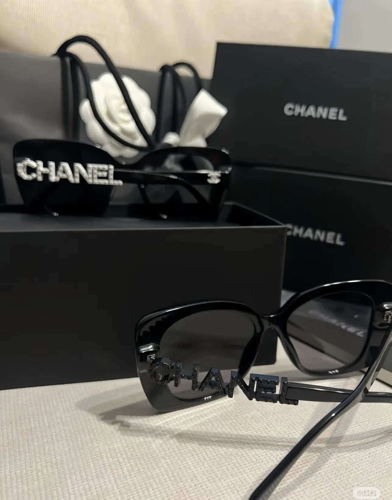 Chanel 字母 墨镜 时尚防晒 太阳镜