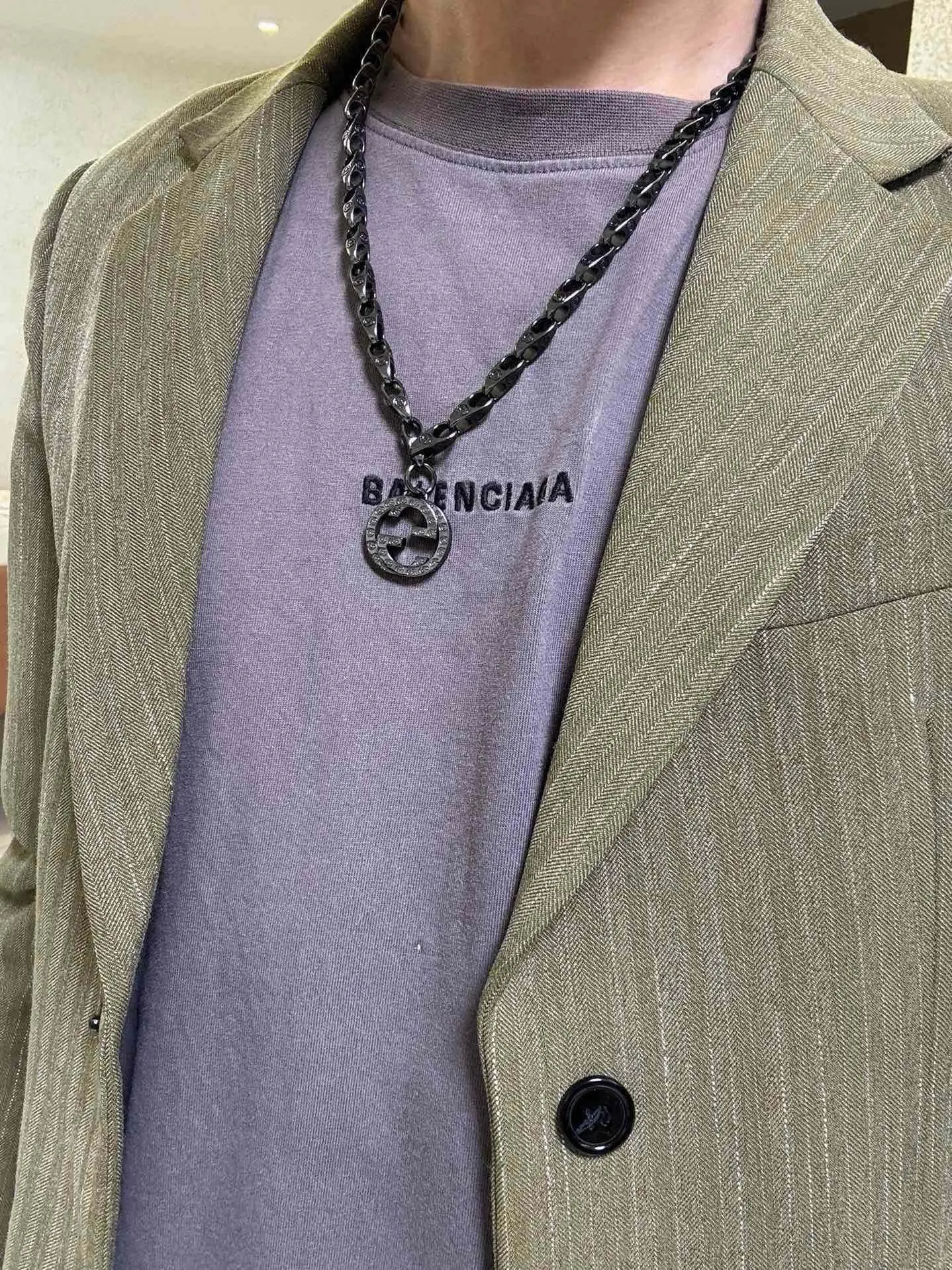 Gucci 链条包 单肩斜挎