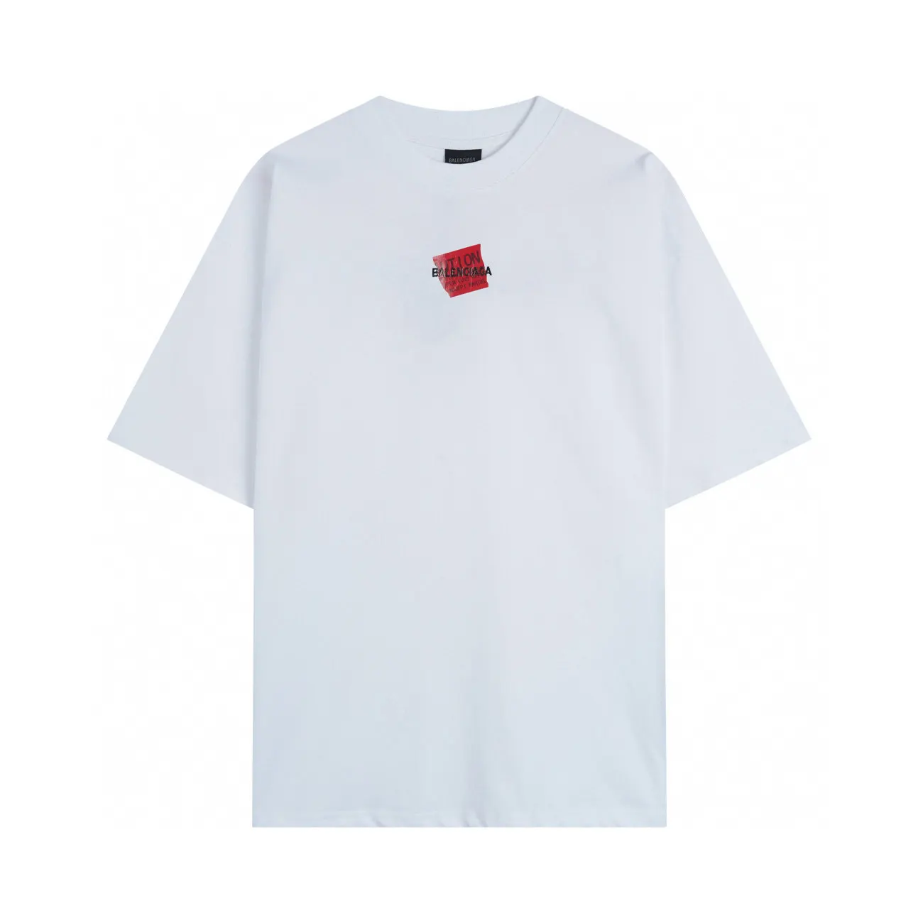 Balenciaga 白色 刺绣 短袖T恤