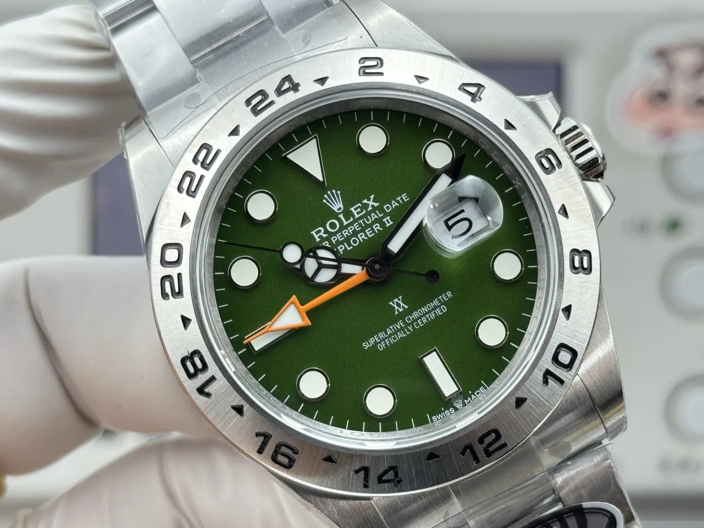 Rolex 黑色 白色 劳力士 白探二 手表 经典腕表款