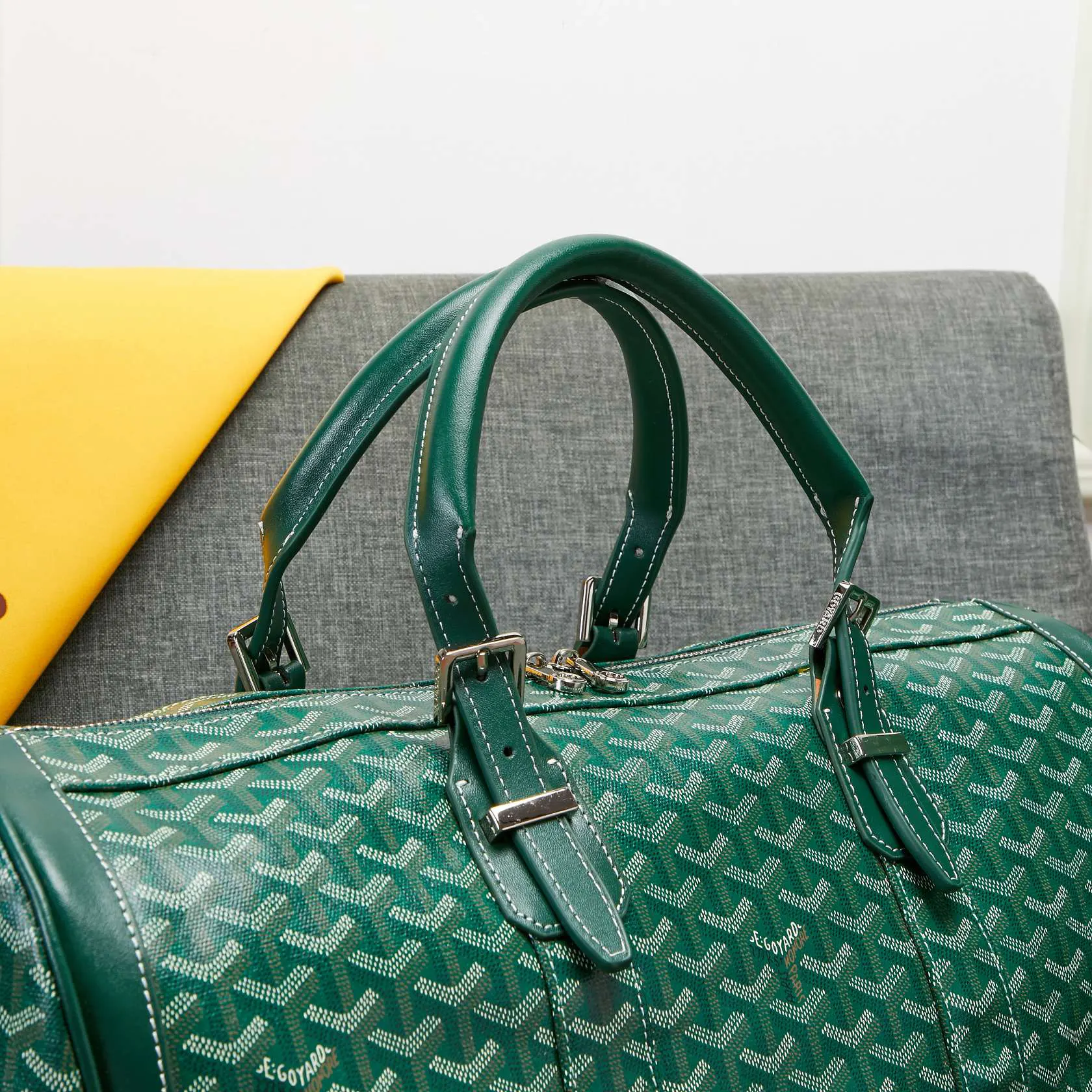 Goyard 吴亦凡同款包男女同款口袋GY戈雅旅行袋手提單肩短 大容量旅行款