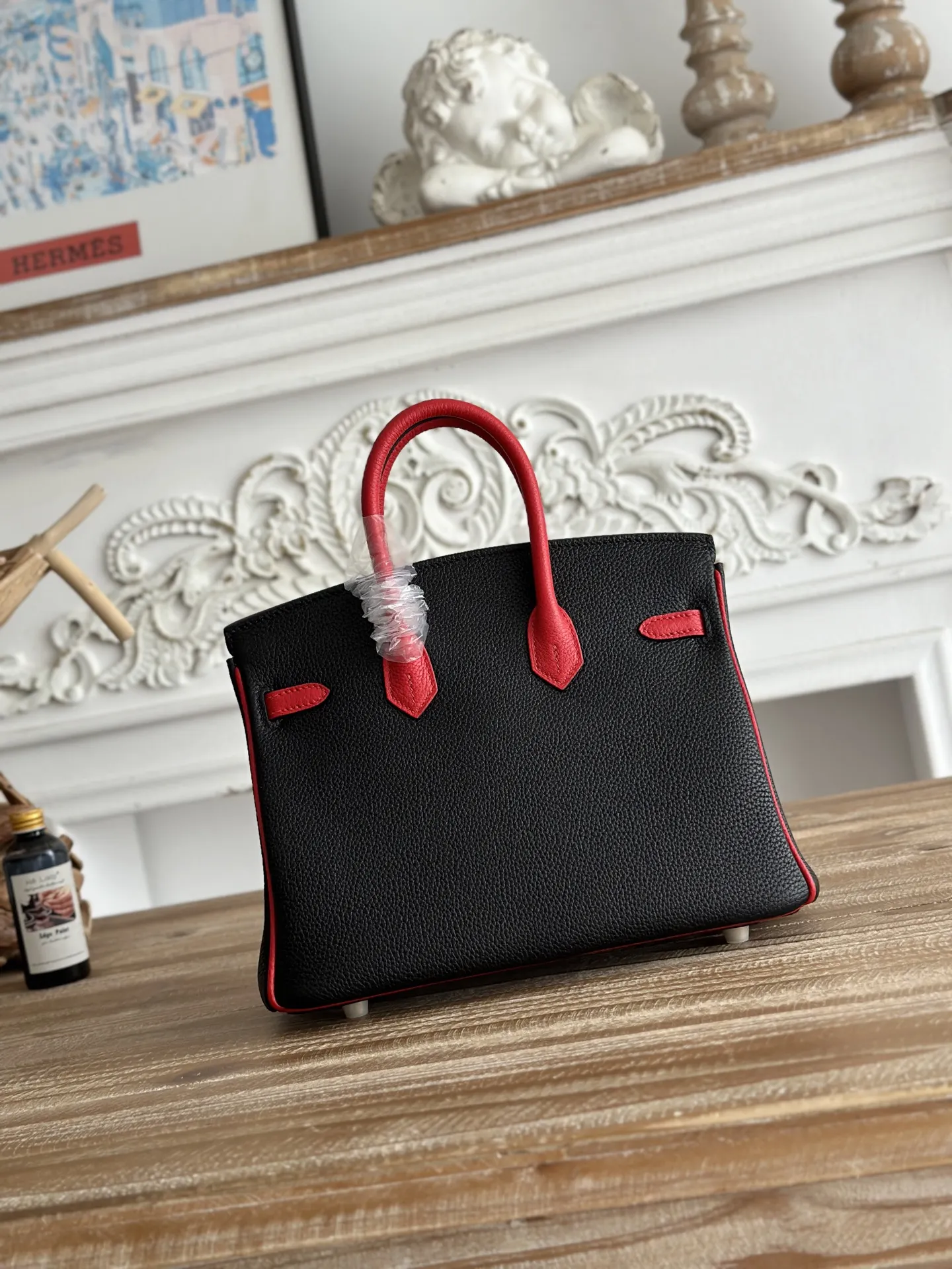 Hermès Birkin 黑色 Togo牛皮 手提包 30cm