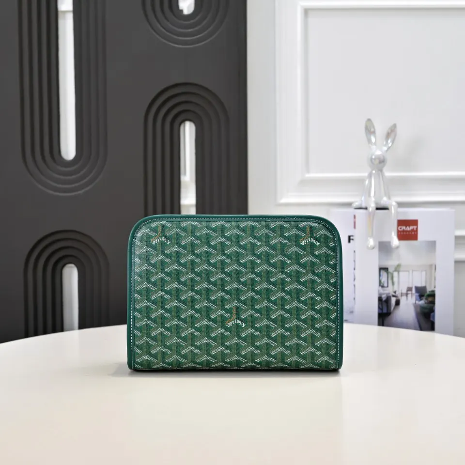 Goyard 綠色 直销 綠色 GOYAR 戈雅 包 洗漱 化妝包 便携收納款