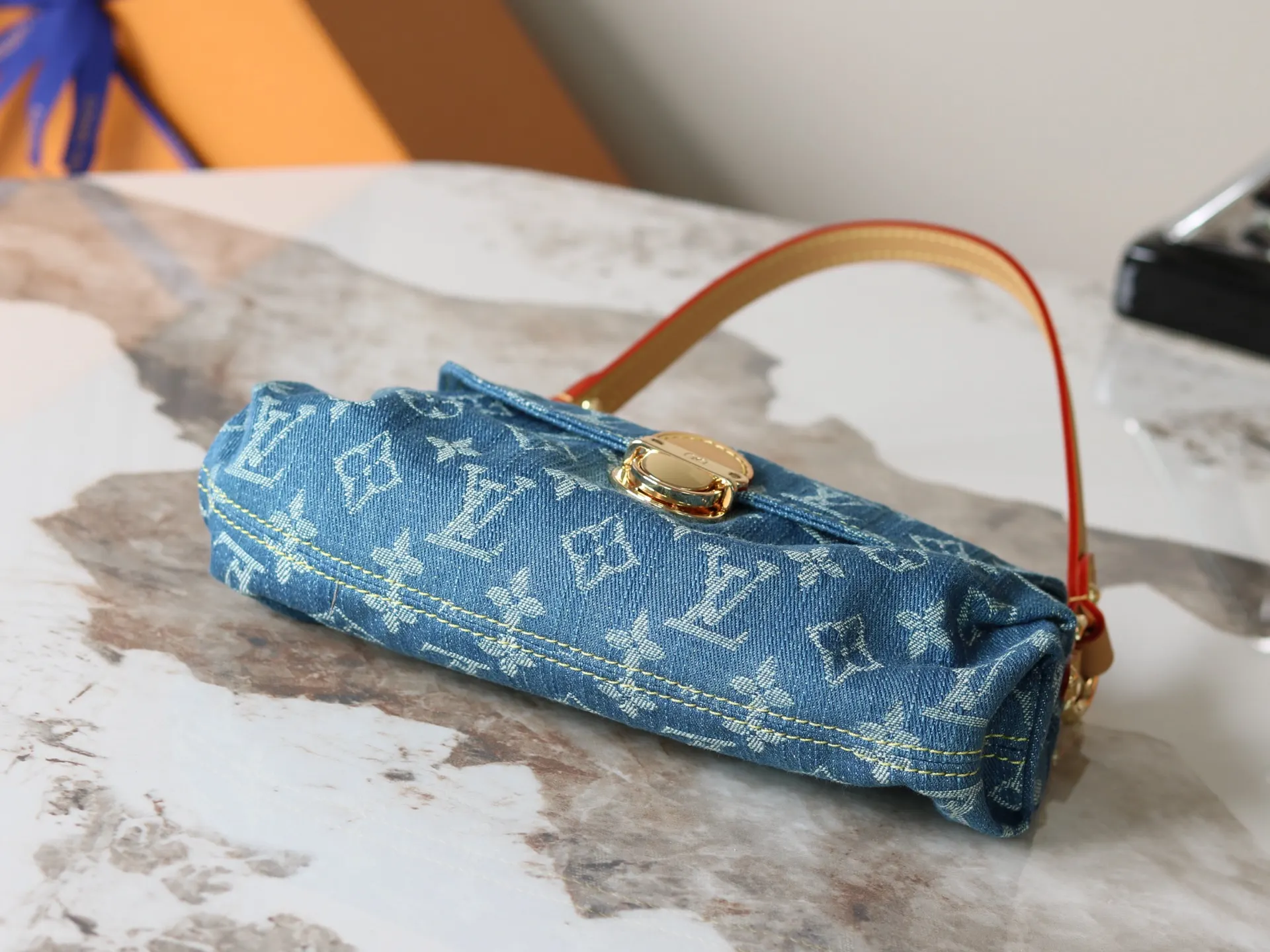 LV 蓝色 腋下包 单肩斜挎款 经典款｜ORBUYBAG 岚奢包高端时尚精品