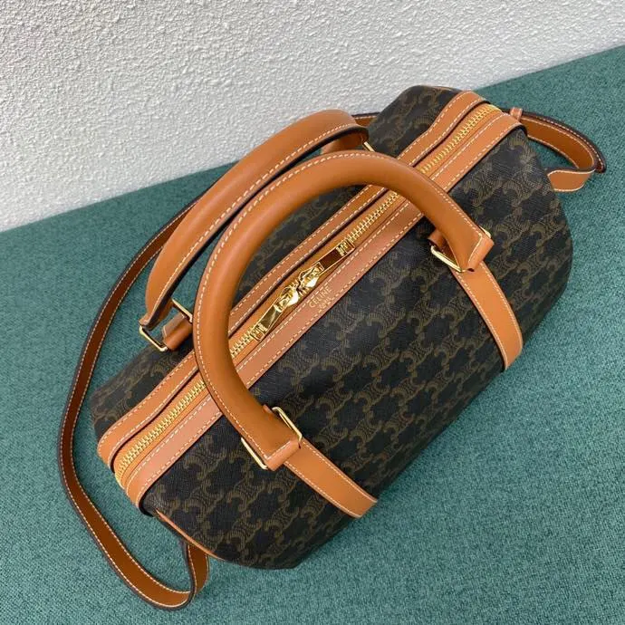 Bucket Bag Casual Leather