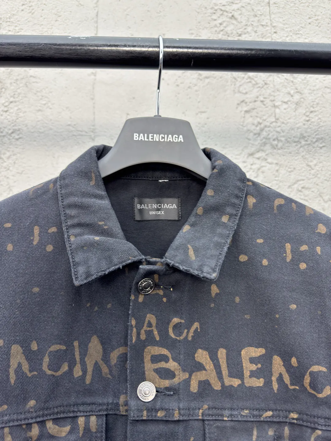 Balenciaga 黑色牛仔外套