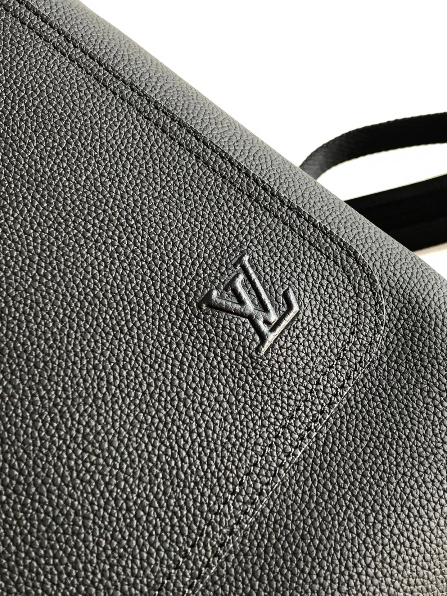 Louis Vuitton Black Backpack Leather