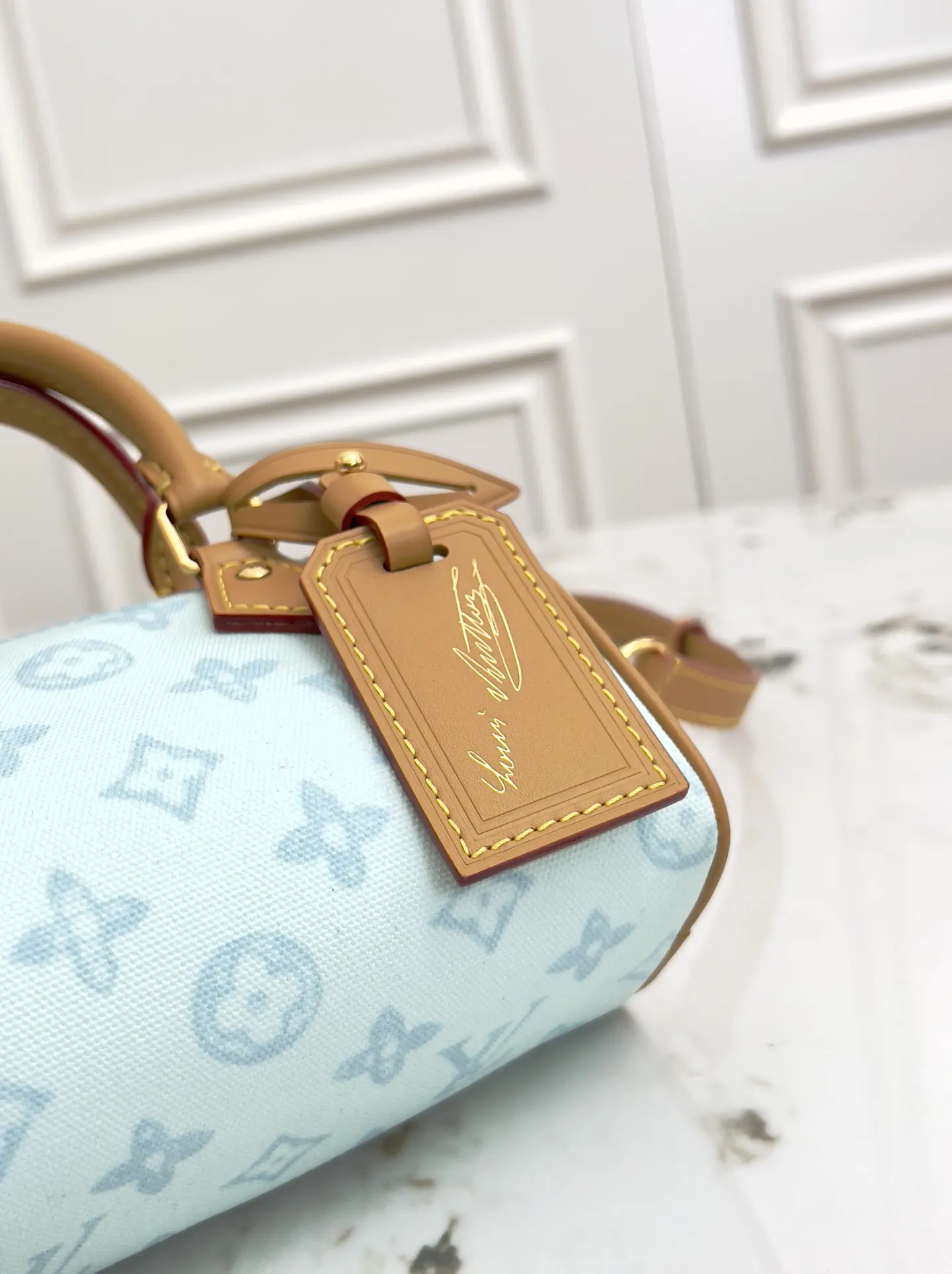 Louis Vuitton Speedy 棕色 Monogram 手提包
