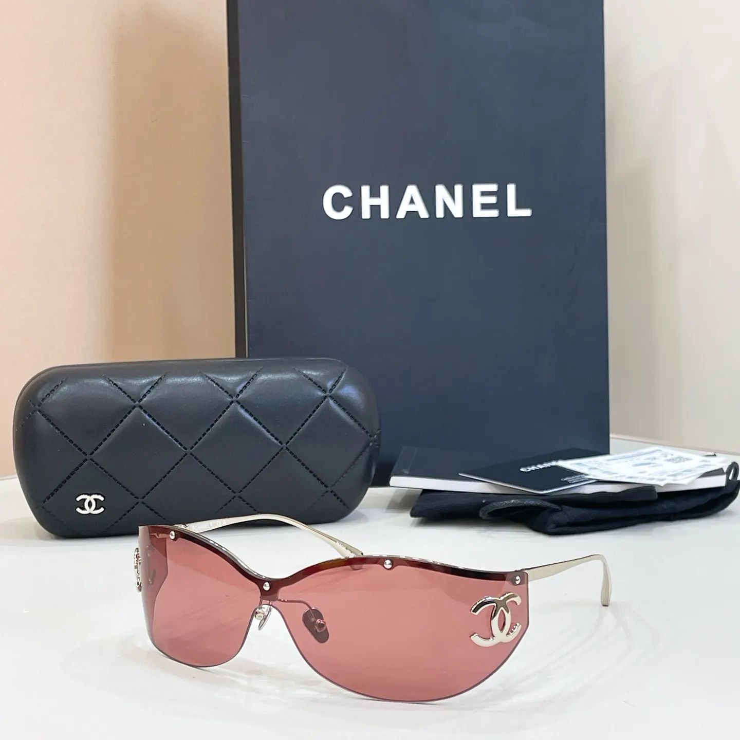 Chanel 墨镜 時尚防晒 太陽鏡