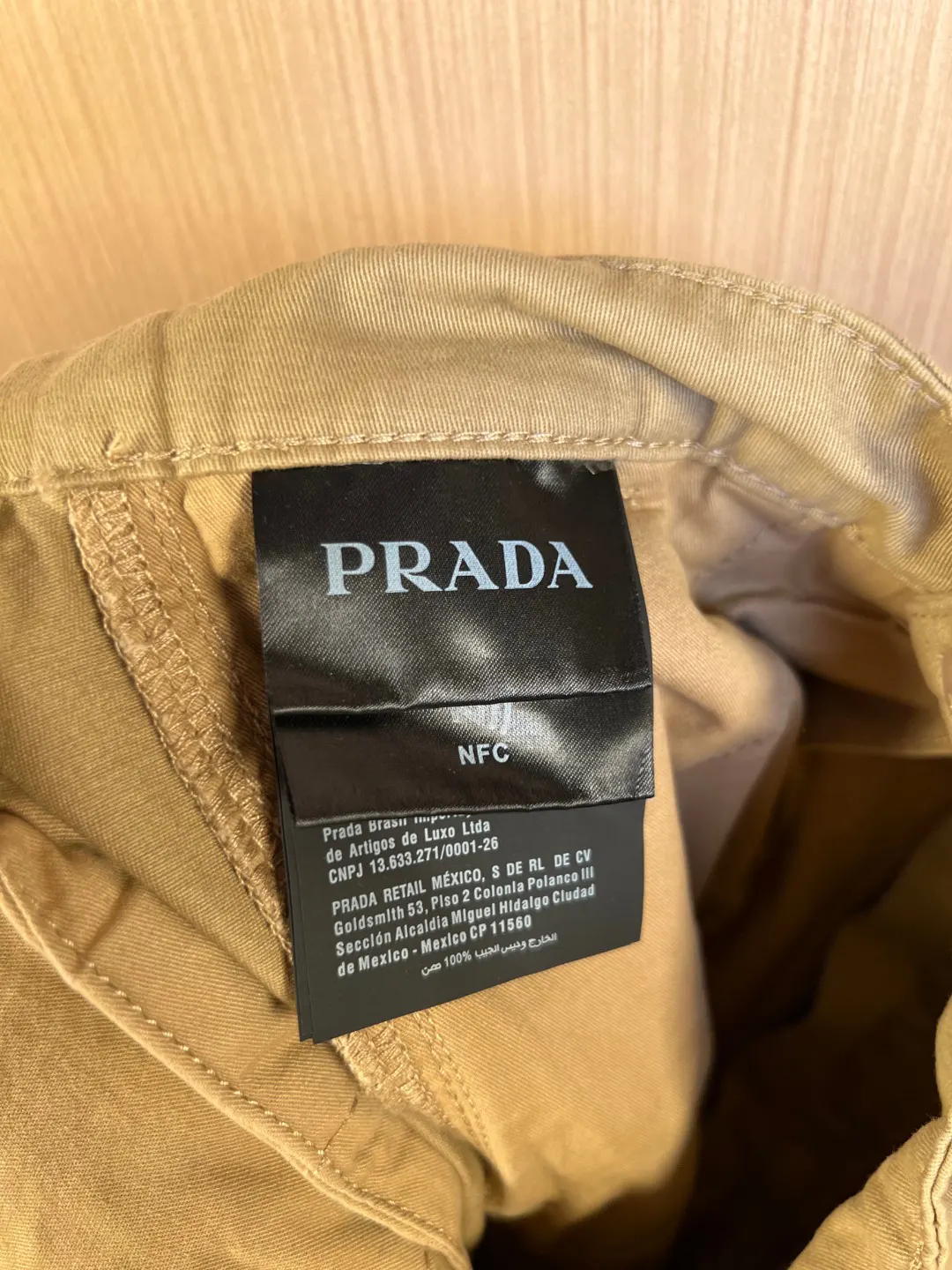 PRADA 棉质 三角标 短裤 休闲寬鬆款