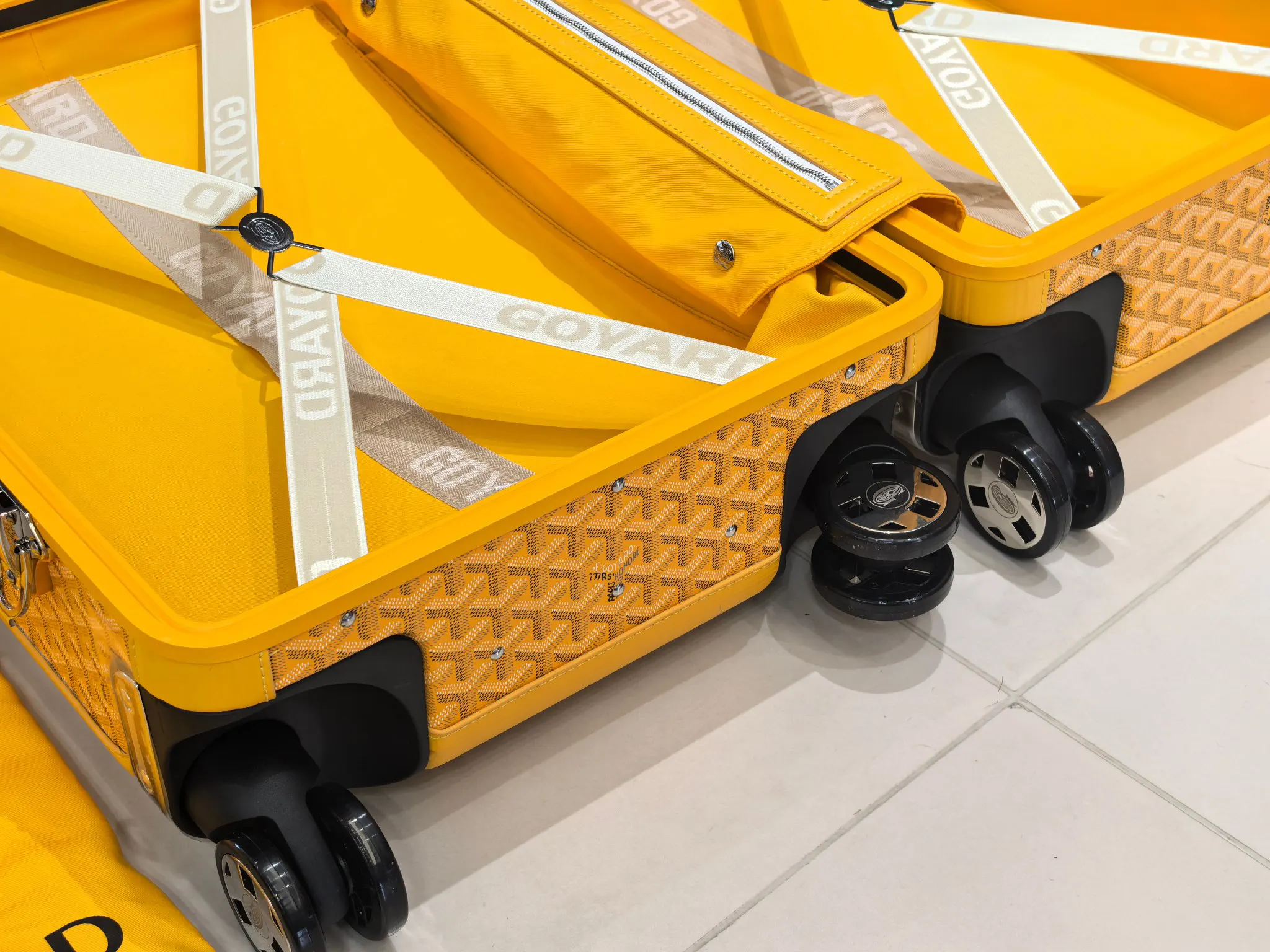 Goyard 戈雅 寸登机箱 全手工精心打造 行李箱 旅行拉杆款 輕便出行款