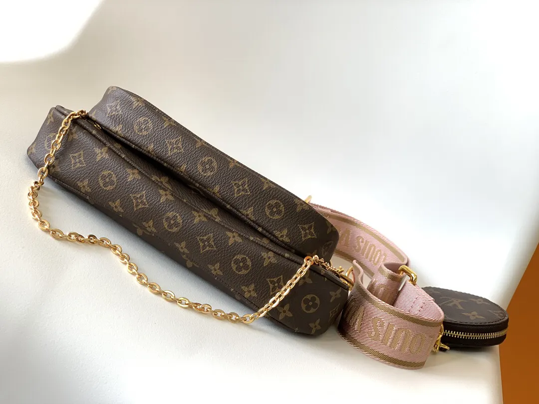 LV 粉色 綠色 牛皮 鏈條包 精致鏈條款