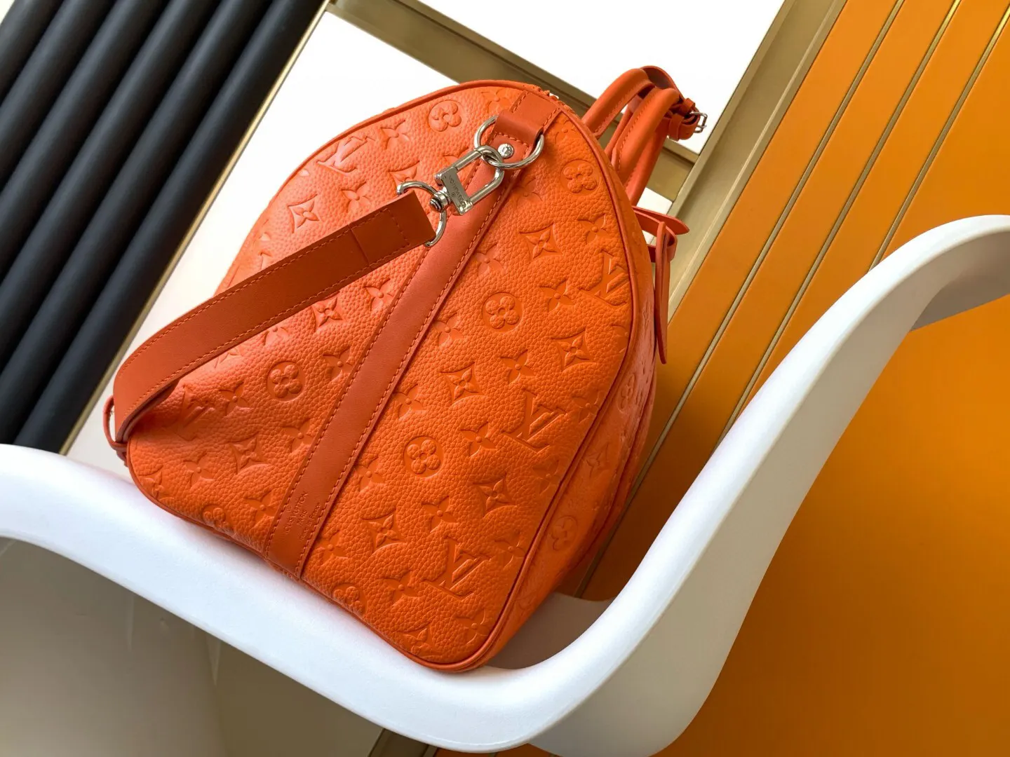 Keepall 紅色 黃色 Mo旅行袋 大容量旅行款