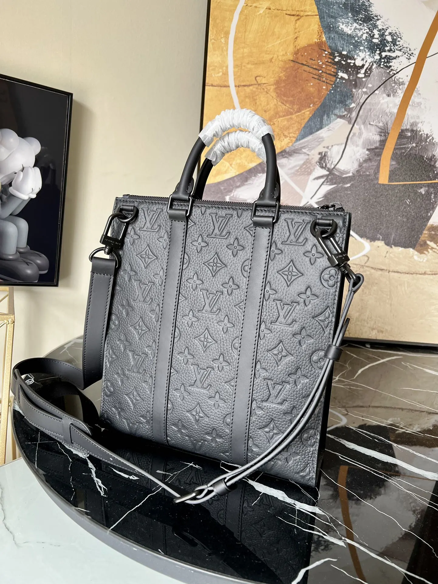 LV 帆布 全皮压花 公文包系列 手袋向典藏 商務通勤款