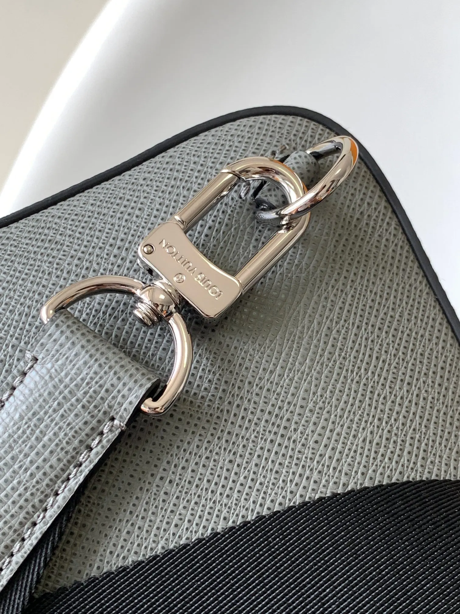 Gray Shoulder Bag Canvas